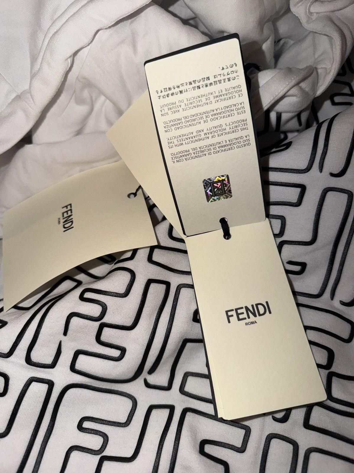 Fendi Fendi 3D Logo Hoodie Size US XXL / EU 58 / 5 - 12 Thumbnail