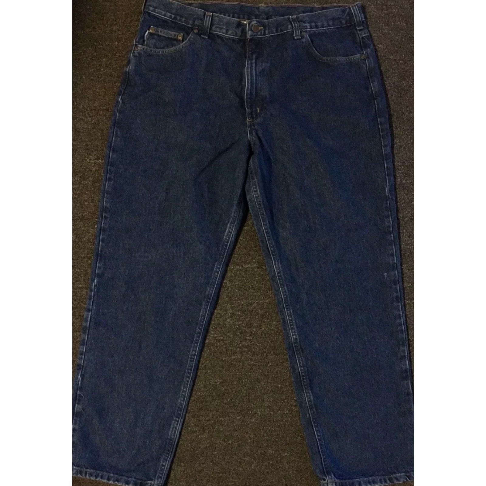 Carhartt VINTAGE Carhartt Jeans 40 Work Biker Trucker Cowboy Skate Punk Grunge WIP 90s USA Size US 40 / EU 56 - 3 Thumbnail