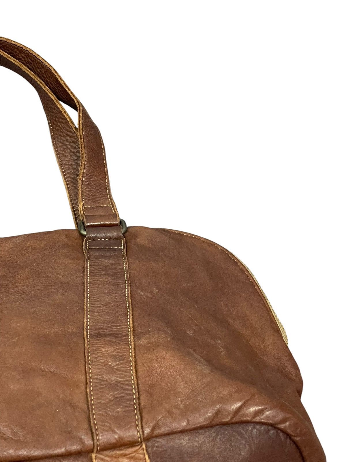 Genuine Leather Full Leather Patina B&Y United Arrows Tote Shoulder Bag 1🟩1 Size ONE SIZE - 19 Thumbnail