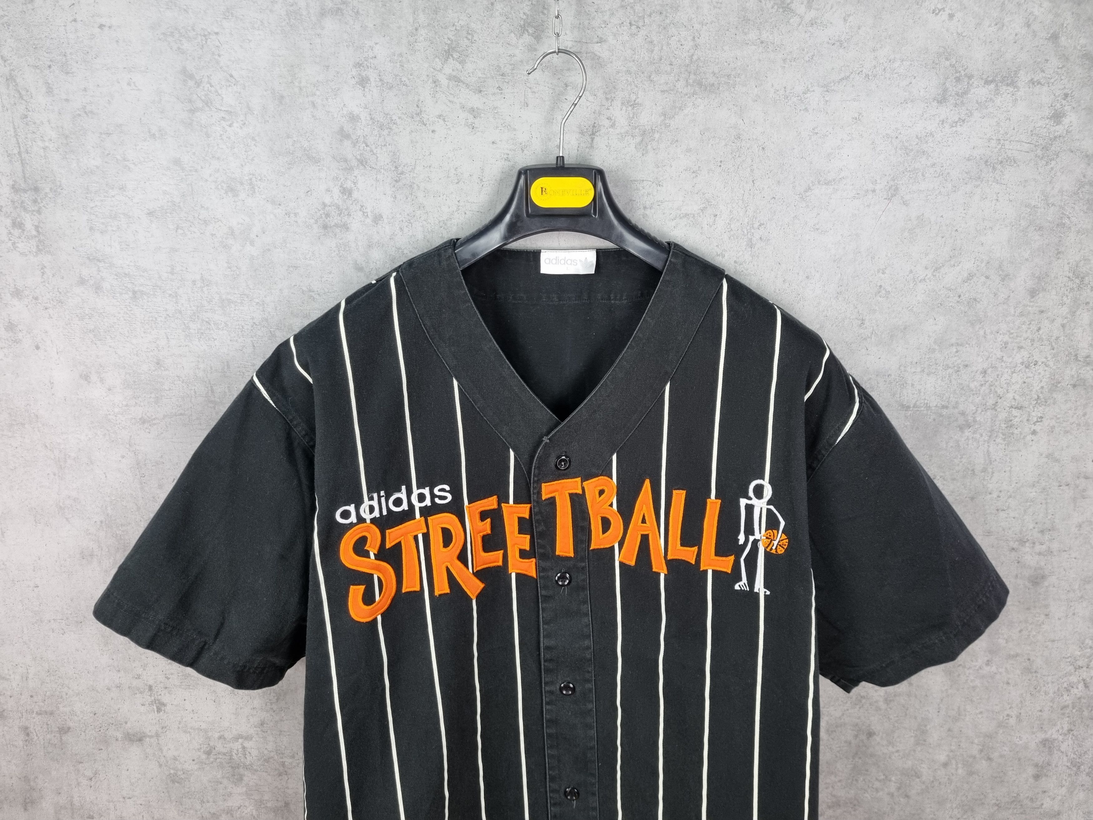 Adidas × Vintage Adidas Streetball Spellout Big Logo Basketball Jersey Size US L / EU 52-54 / 3 - 7 Thumbnail