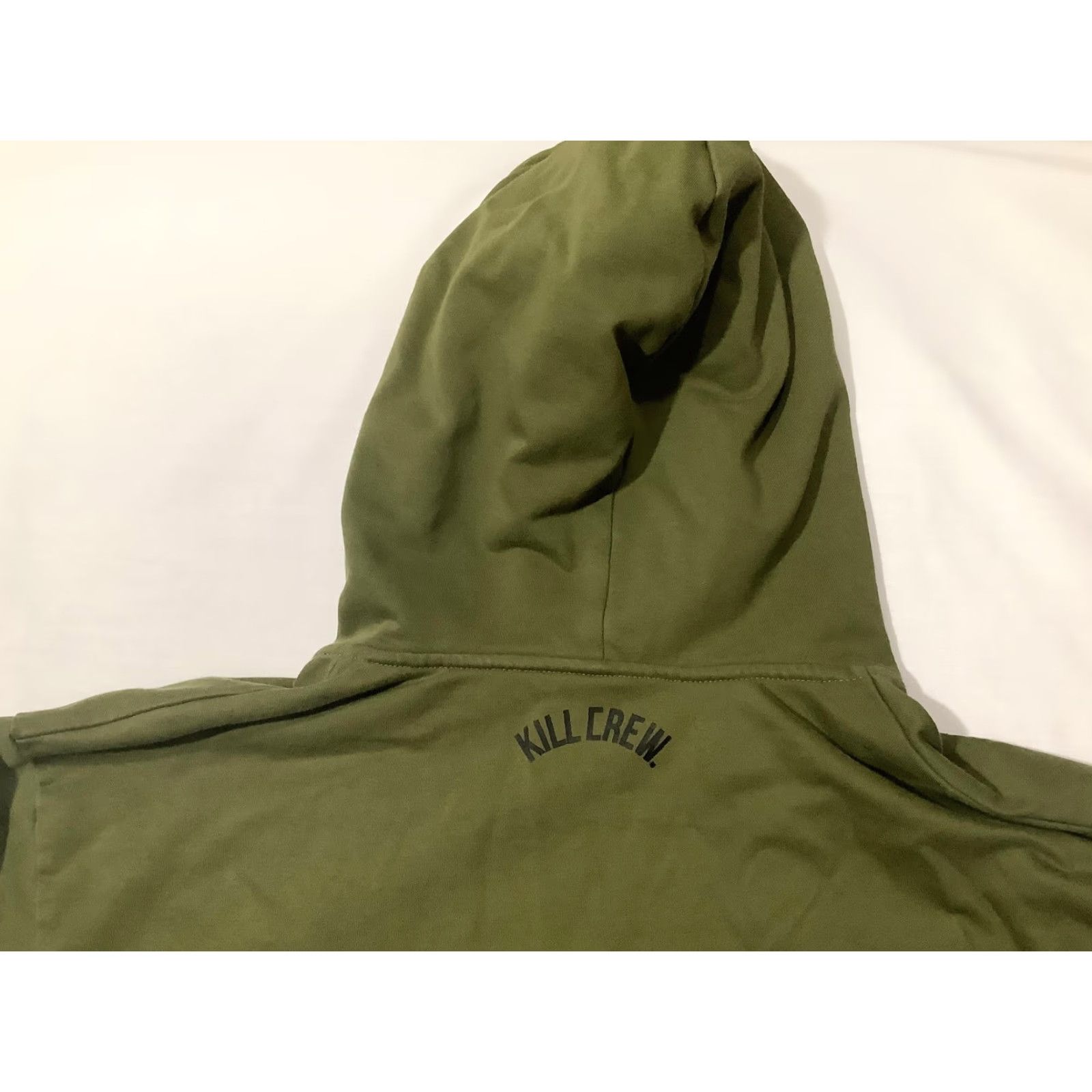 Logo 7 Kill Crew Hoodie Mens 2XL Green Logo Graphic Pullover Sweatshirt Tagless Casual Size US XXL / EU 58 / 5 - 7 Thumbnail
