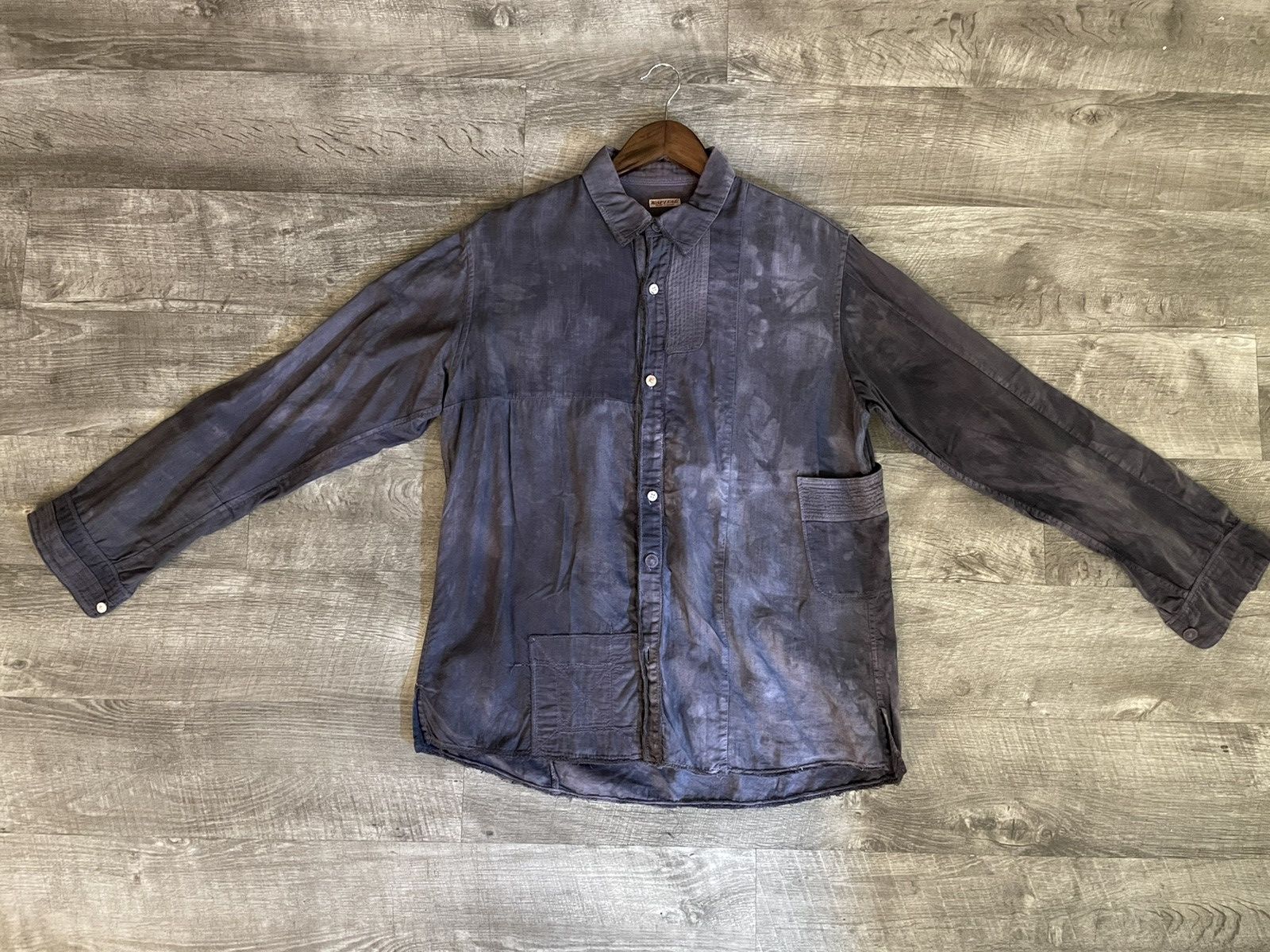 Kapital Kapital Indigo Dyed Shirt Size US M / EU 48-50 / 2 - 2 Thumbnail