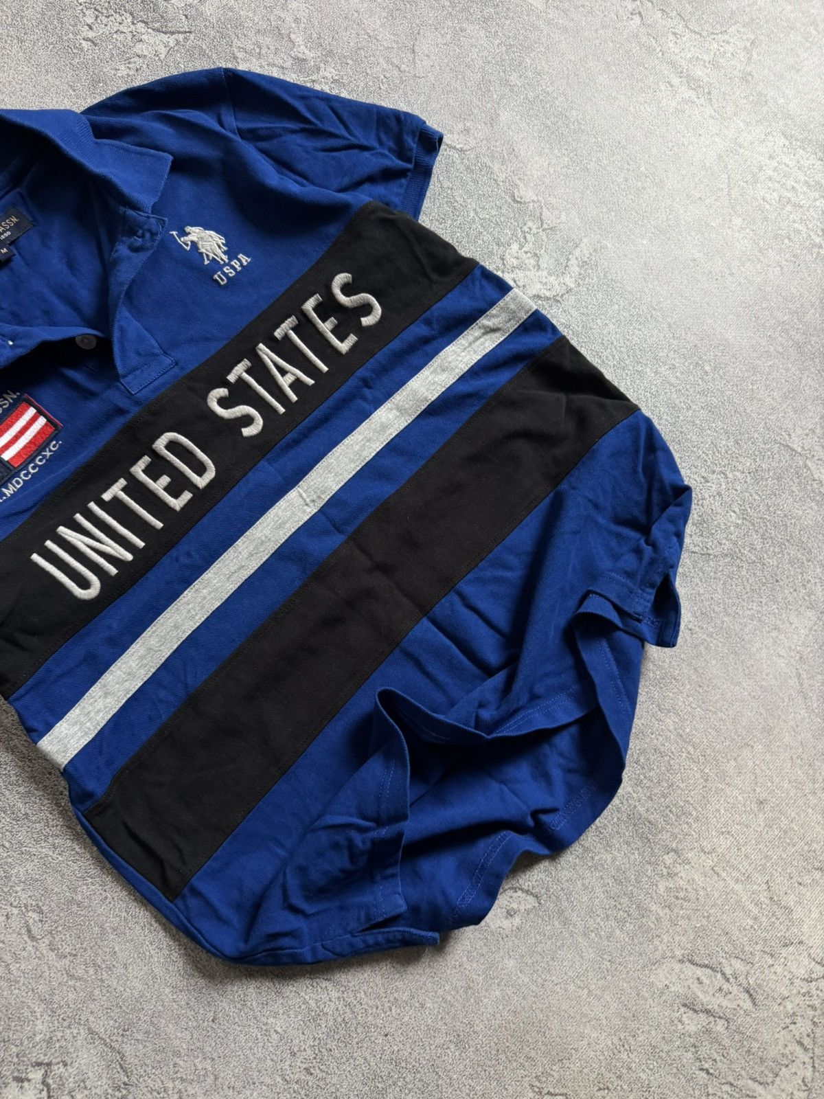U.S. Polo Assn. USPA U.S.POLO ASSN. M/size United States 🇺🇸 polo tee tshirt Size US M / EU 48-50 / 2 - 3 Thumbnail
