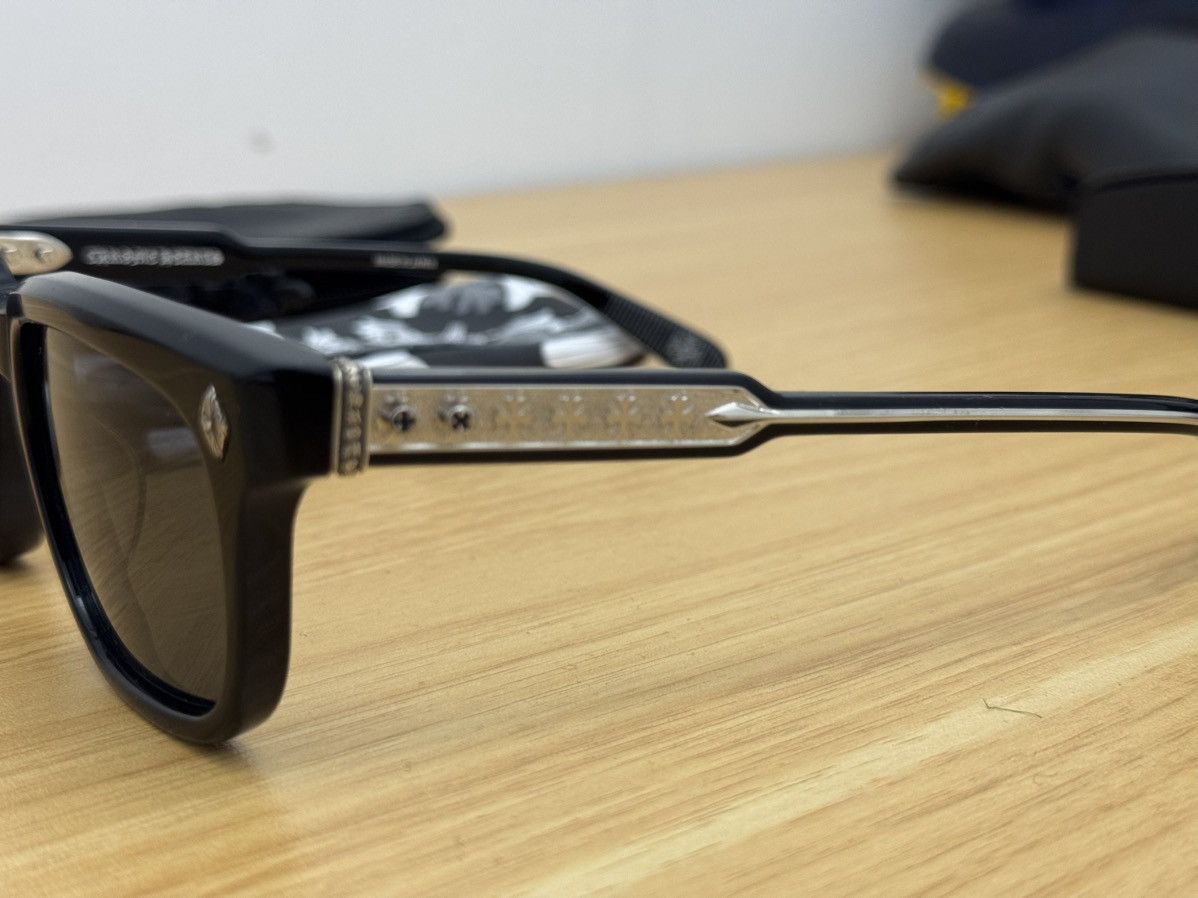 Chrome Hearts Chrome Hearts Ambidixtrous Black .925 Silver Glasses Size ONE SIZE - 3 Thumbnail