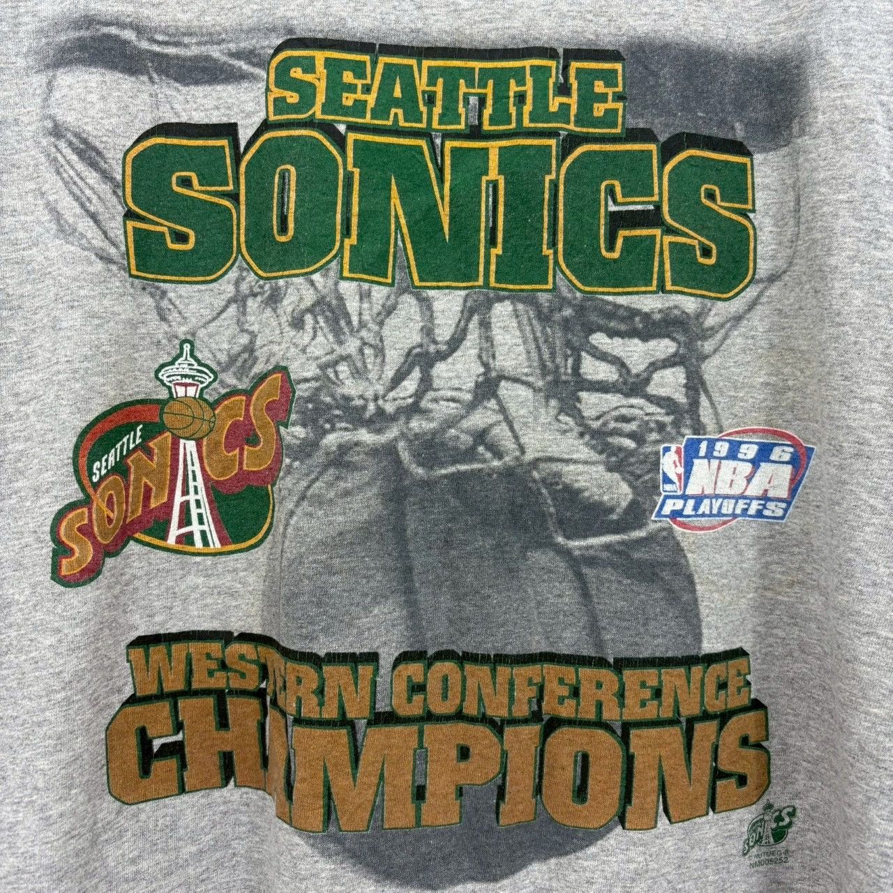 Vintage Vintage Seattle Sonics shirt size L wts03 Size US L / EU 52-54 / 3 - 3 Thumbnail