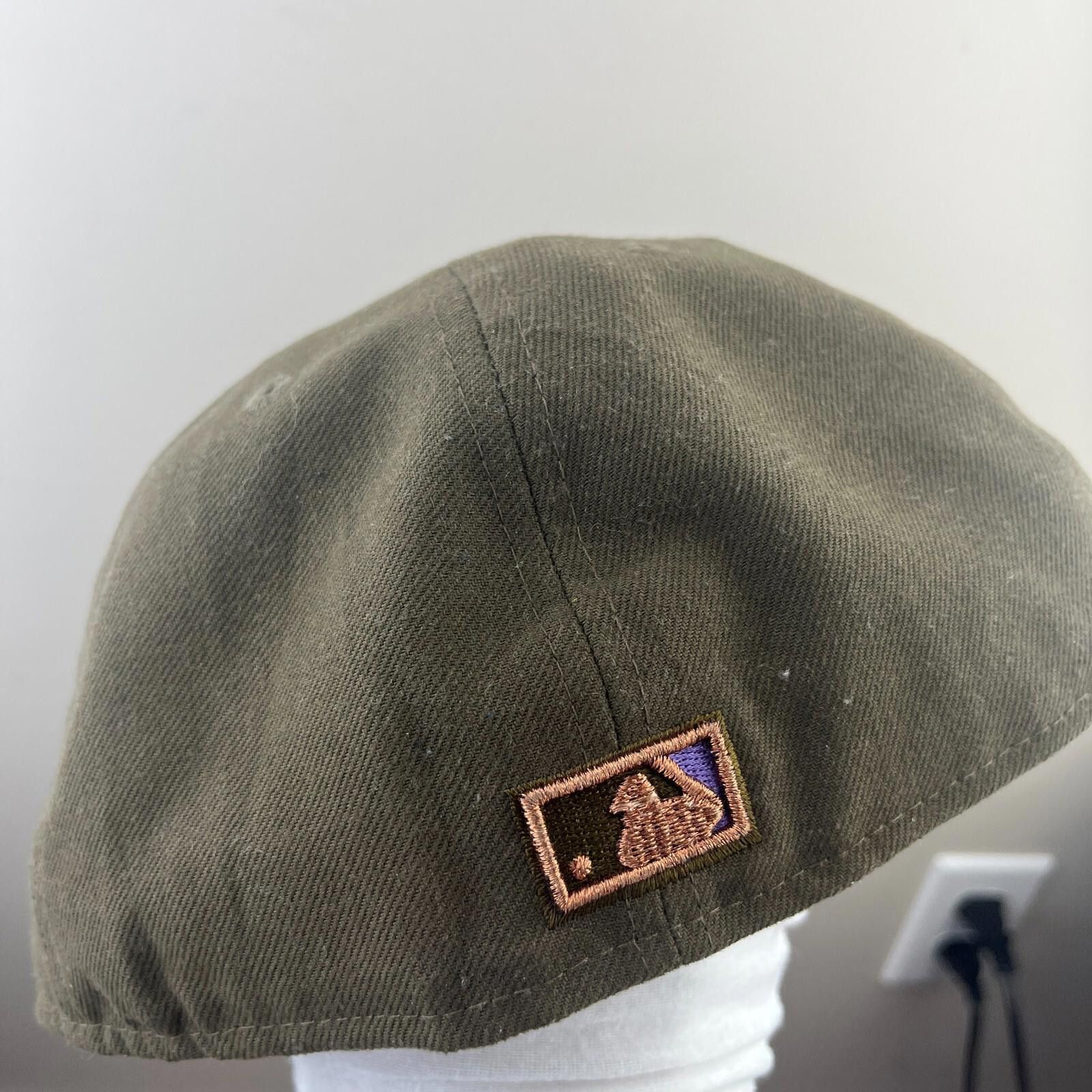 New Era Vintage Arizona Diamondbacks New Era Fitted Hat 7 3/8 Size ONE SIZE - 5 Thumbnail