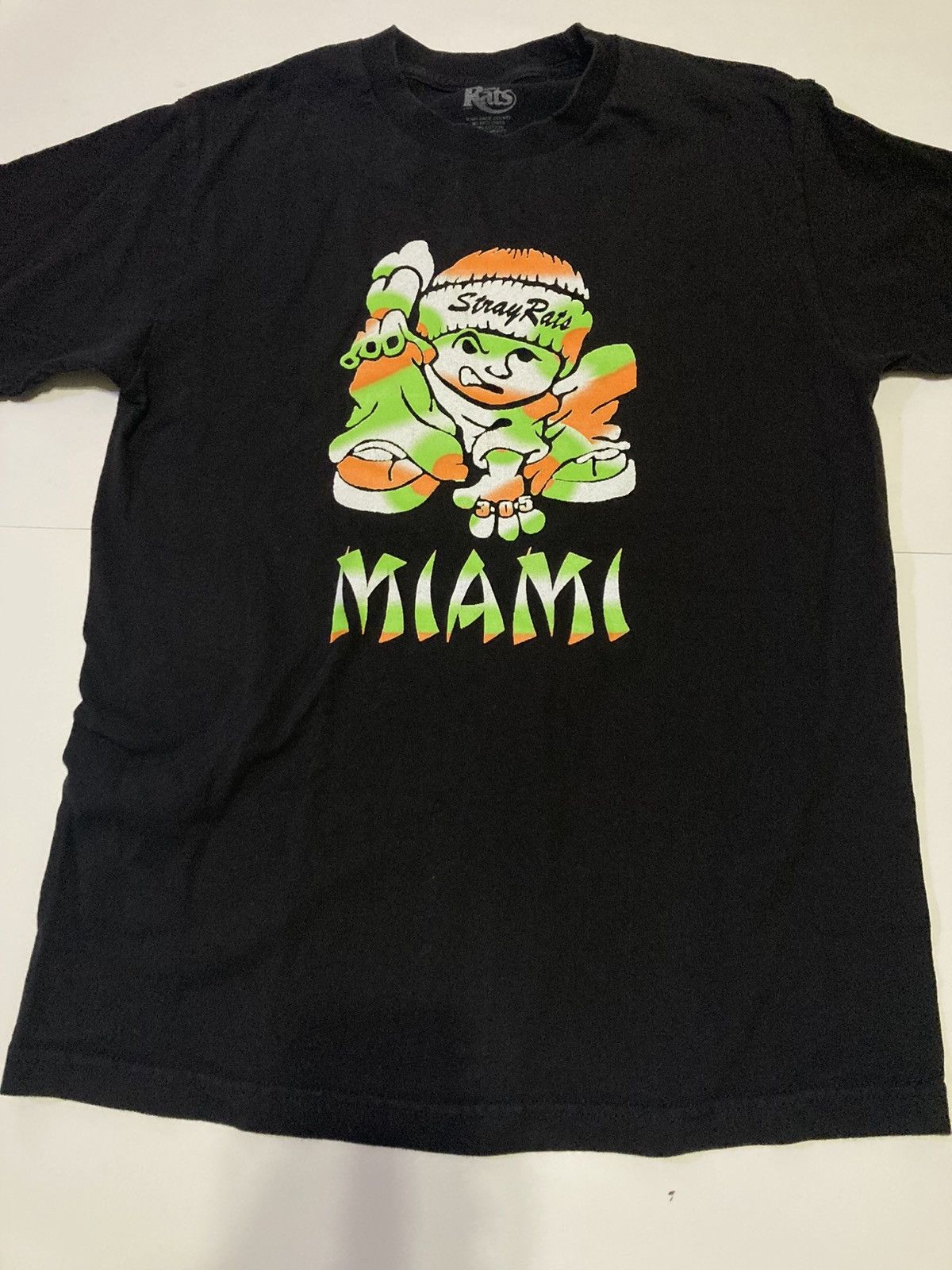 Stray Rats Stray Rats Miami 305 Tee Size US M / EU 48-50 / 2 - 1 Thumbnail