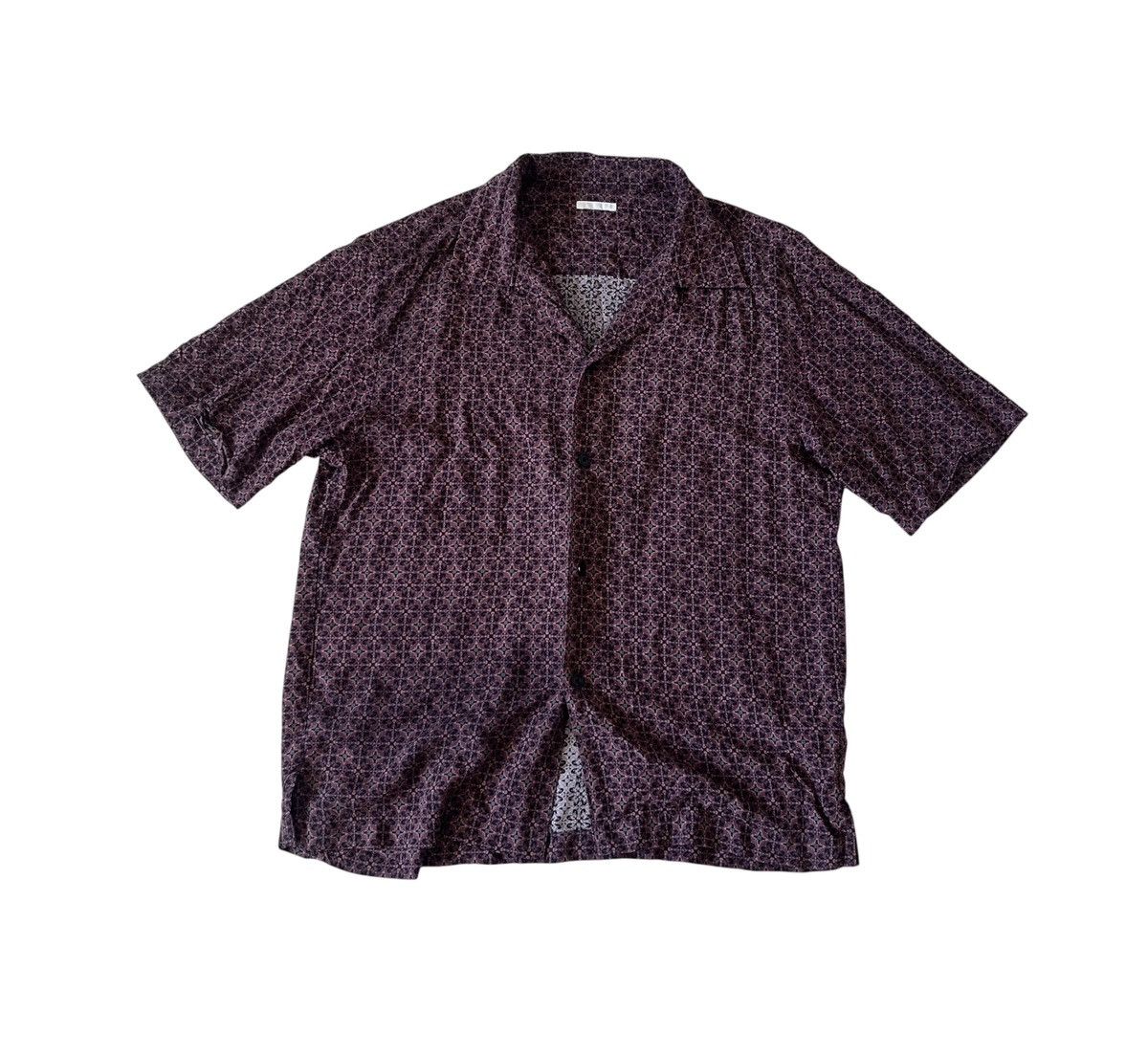 GU GU flowy traditional printed boxy open collar shirt Size US M / EU 48-50 / 2 - 1 Thumbnail