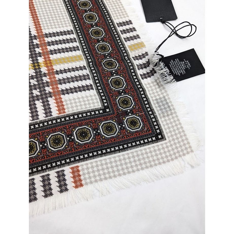 Saint Laurent Paris o1rshd1 Size: OS / Small Scarf in Multicolor Size ONE SIZE - 6 Thumbnail