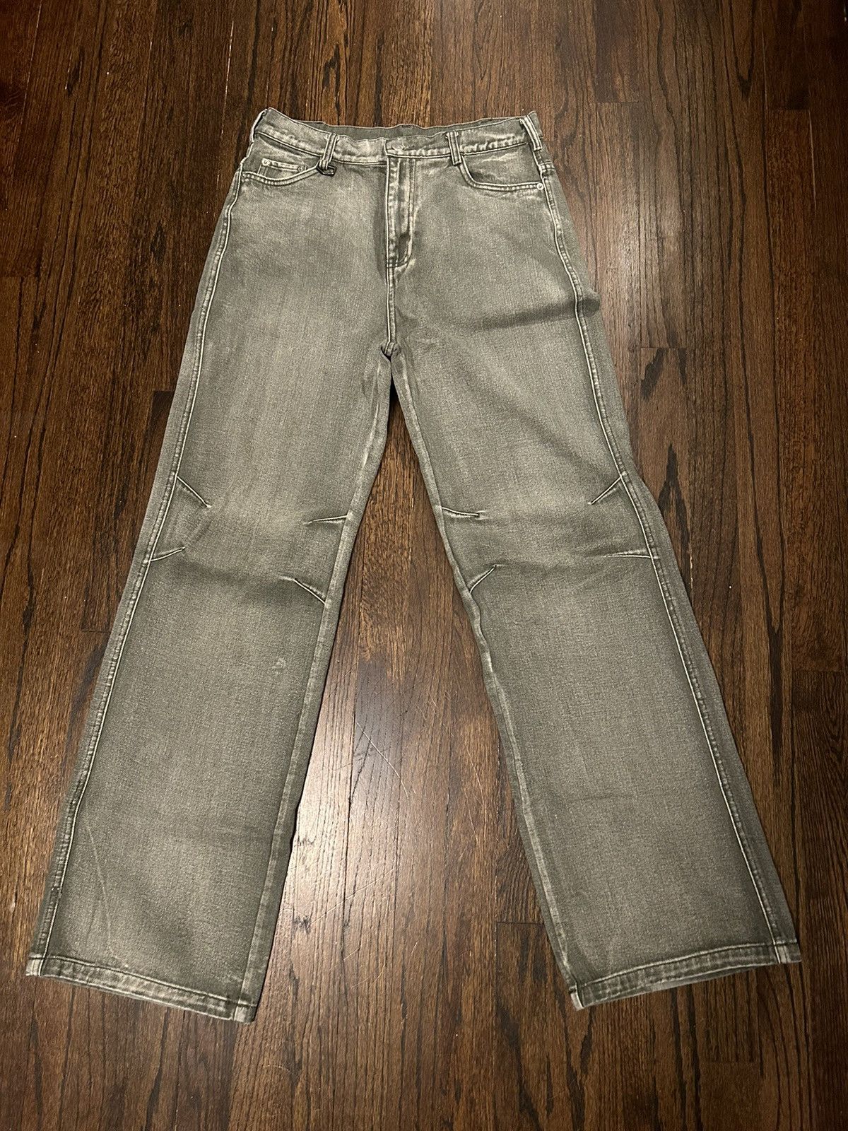 Other Ditch Baggy Olive Denim Size US 32 / EU 48 - 1 Thumbnail