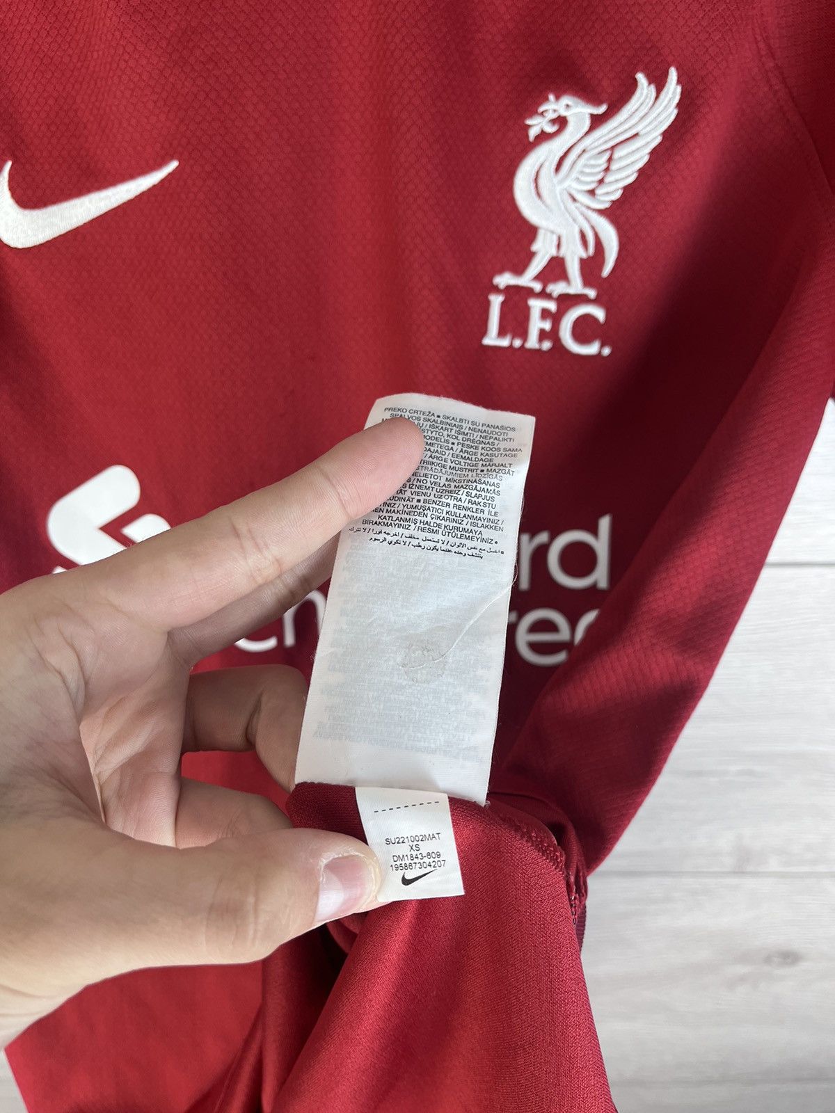 Nike Football Jersey Nike FC Liverpool size xs Made in 🇬🇪 Size US XS / EU 42 / 0 - 9 Thumbnail