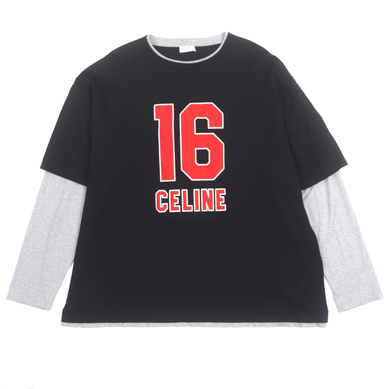 Celine Celine CELINE Skater Cotton Jersey T-shirt Cotton T-Shirts DUTY FREE for USA Size ONE SIZE - 1 Thumbnail