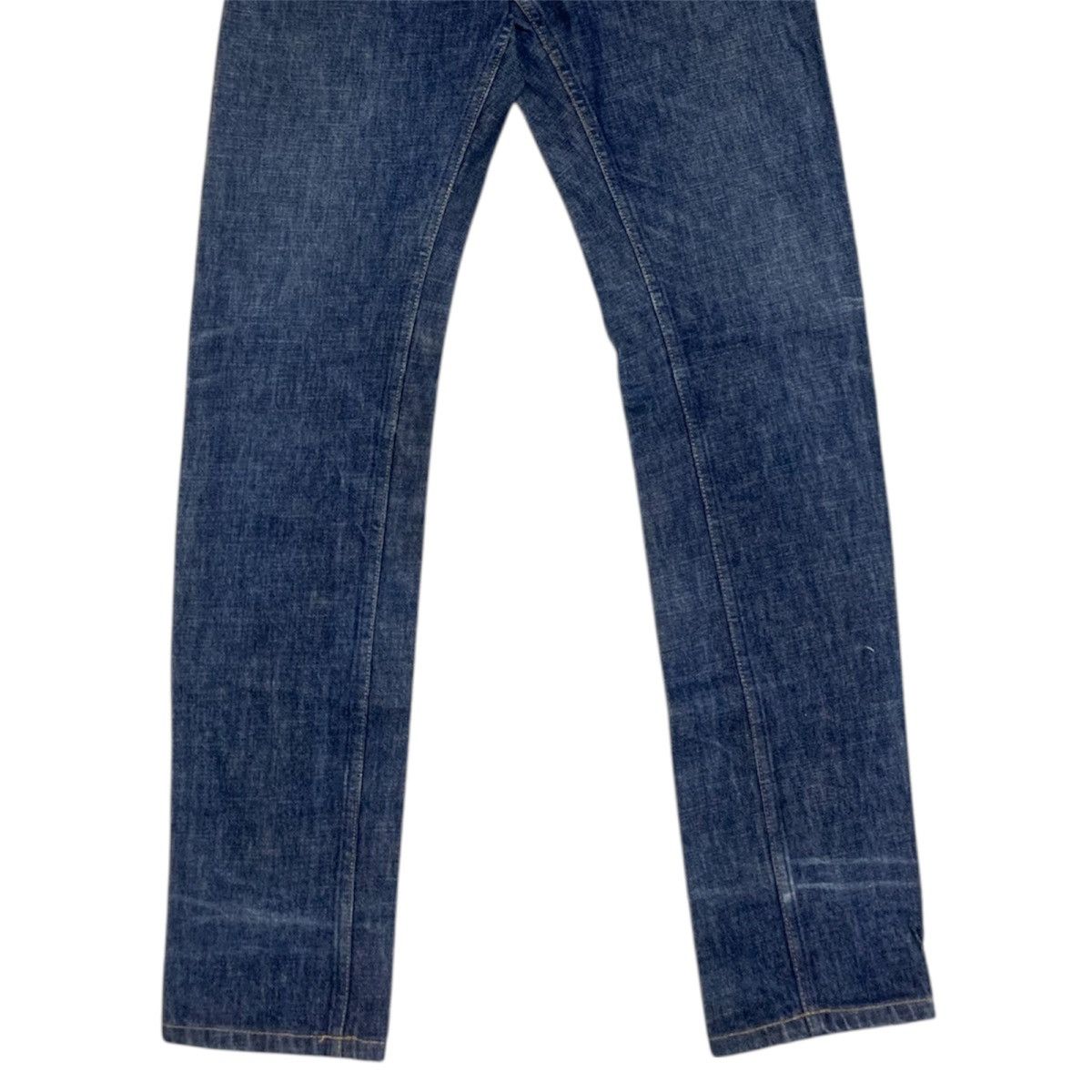 Helmut Lang Classic Denim Slim Cut Button Fly Indigo Jeans W30 L33 Size US 30 / EU 46 - 3 Thumbnail