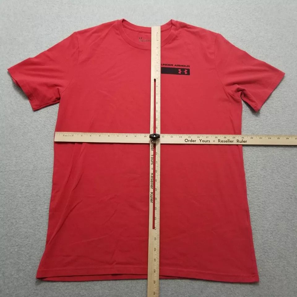 Under Armour Under Armour Shirt Mens Large Short Sleeve Logo Heatgear Size US L / EU 52-54 / 3 - 6 Thumbnail