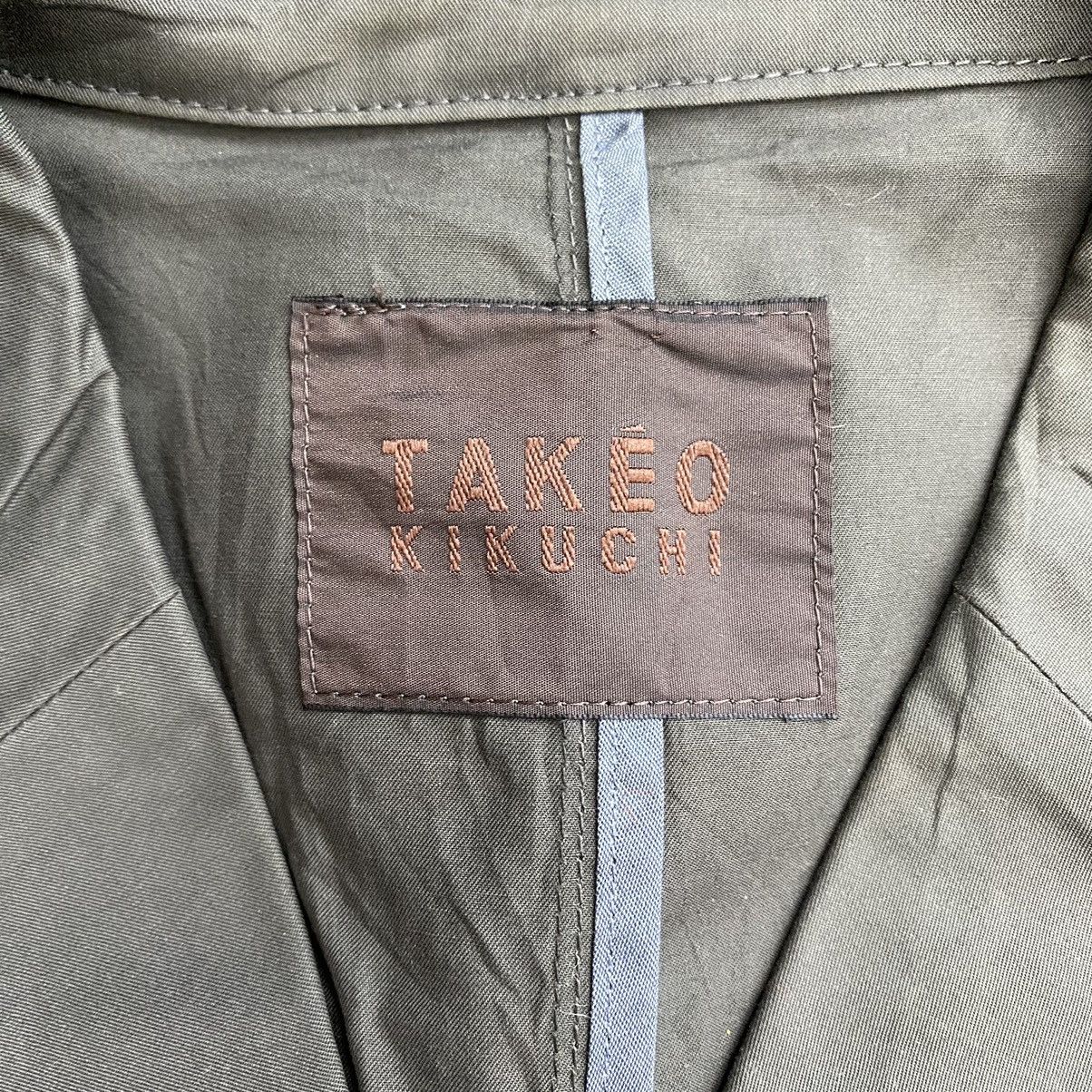 Japanese Brand TAKEO KIKUCHI Japanese Brand Plain Dark Green Blazer Coat Size US M / EU 48-50 / 2 - 5 Thumbnail
