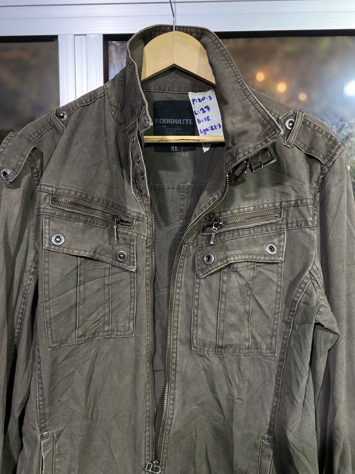 Japanese Brand Vintage Jacket ROUSHATTE Military Jacket, Size M Size US M / EU 48-50 / 2 - 6 Thumbnail