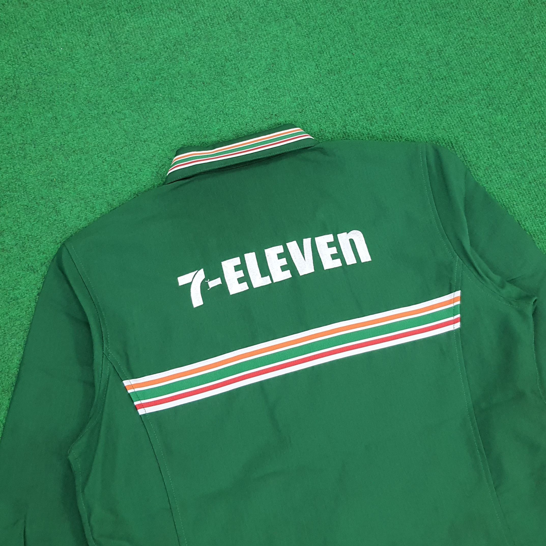Vintage Vintage 7 Eleven Japanese Staff Uniform Jacket Size S / US 4 / IT 40 - 4 Thumbnail