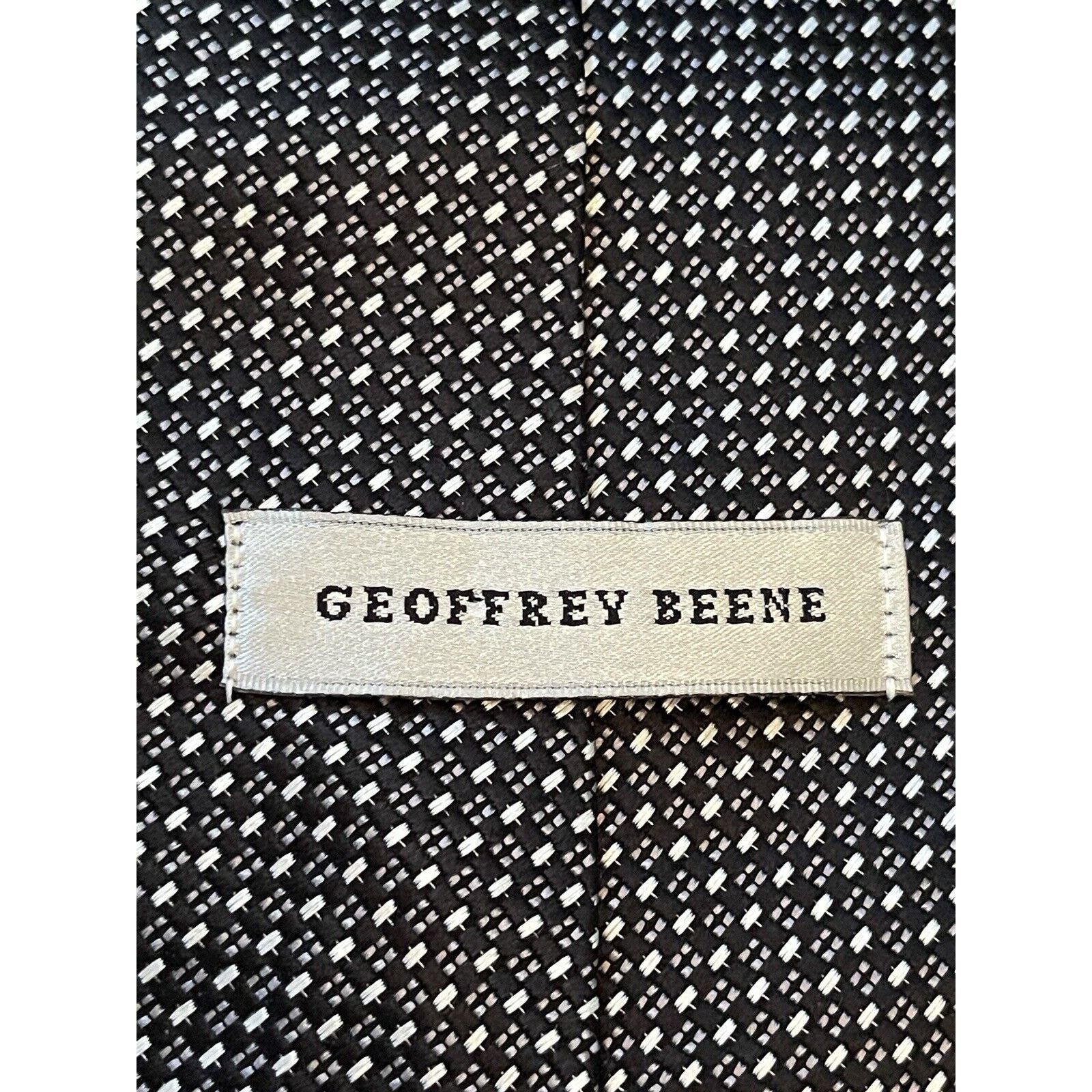 Geoffrey Beene Geoffrey Beene Black Hand Made 100% Silk Made In China Size ONE SIZE - 8 Thumbnail