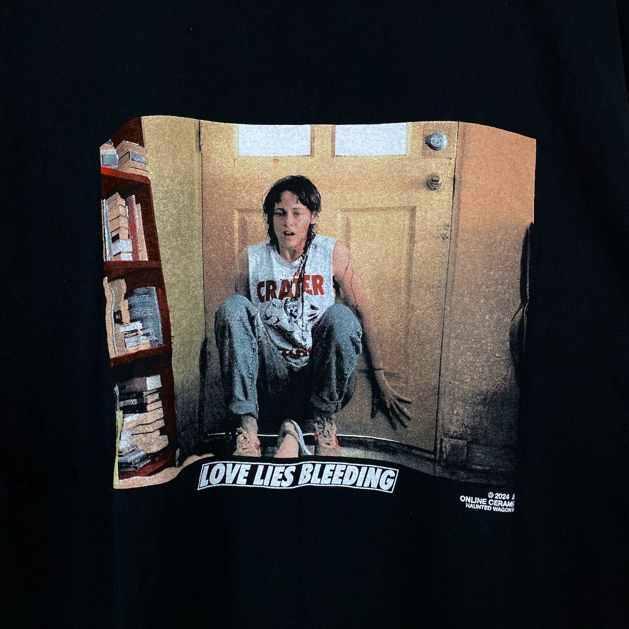 Online Ceramics X A24 LOVE LIES BLEEDING CRAZY THINGS TEE Size US M / EU 48-50 / 2 - 3 Thumbnail