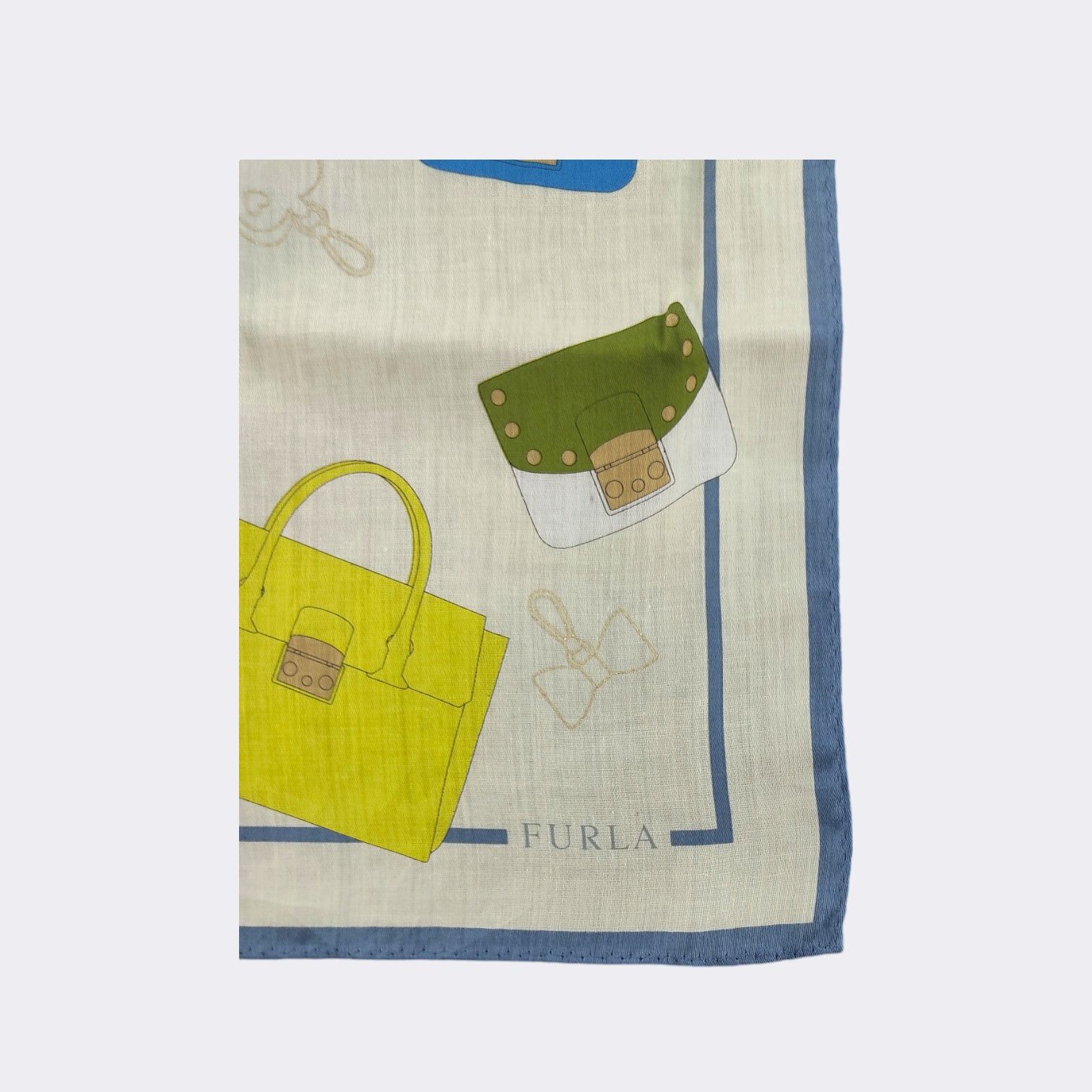 Furla Vintage Furla Handkerchief Neckerchief Bandana H332E Size ONE SIZE - 3 Thumbnail