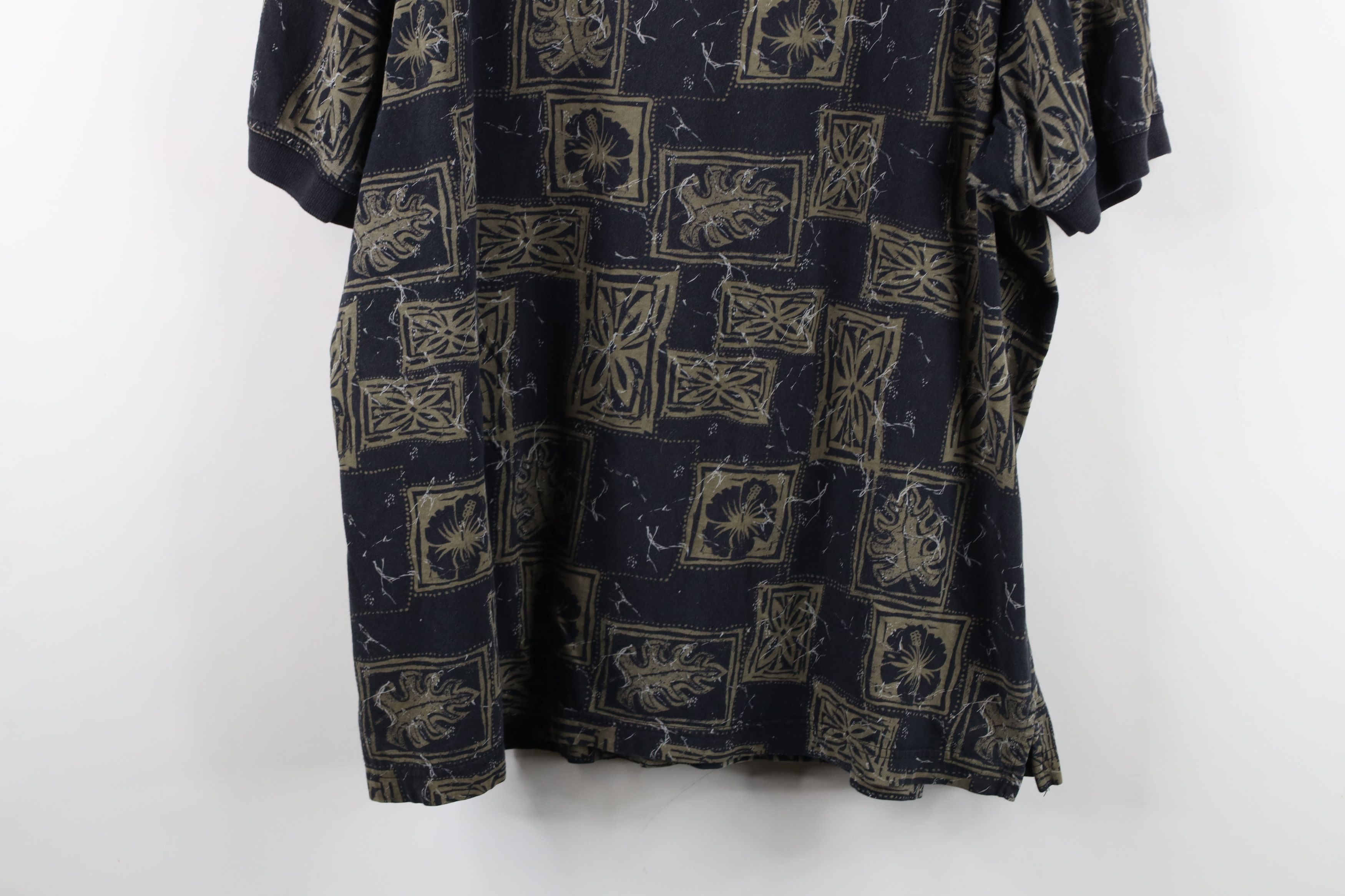 Vintage Vintage 90s Y2K Streetwear All Over Print Golf Polo Shirt Size US L / EU 52-54 / 3 - 11 Thumbnail
