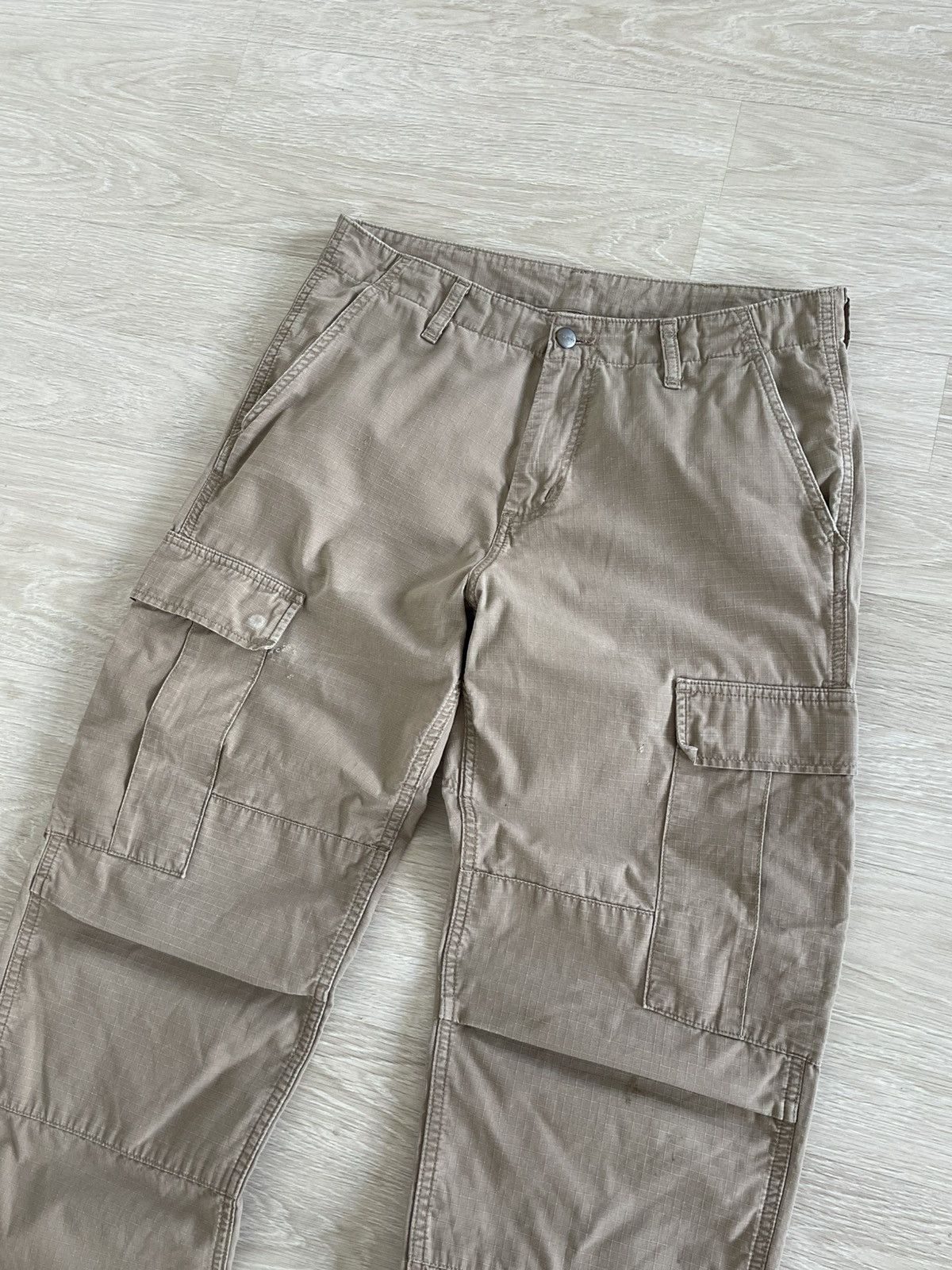 Carhartt Carhartt Work Used Distressed Regular Cargo Pants Size US 32 / EU 48 - 3 Thumbnail