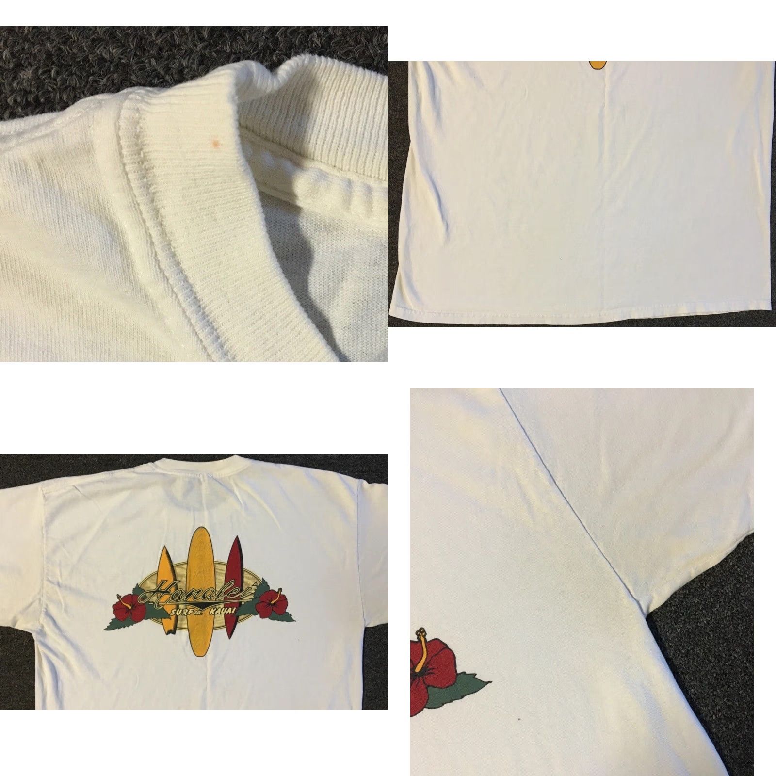 Billabong VINTAGE 90s Hanalei Surf Co Faded Distressed Shirt XL Hawaii Beach Quiksilver Billabong Mens Graphic Tee Size US XL / EU 56 / 4 - 10 Thumbnail