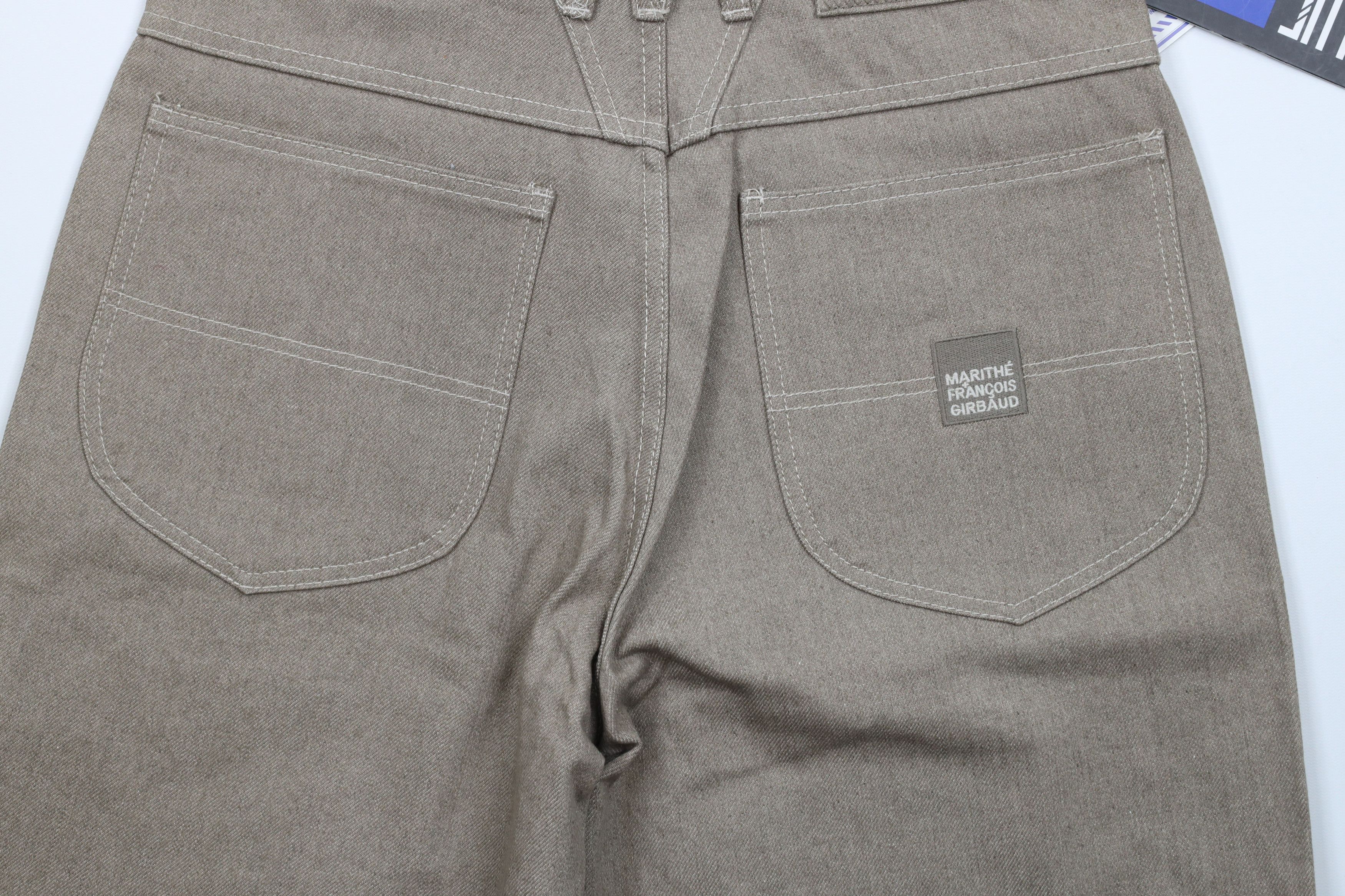 Marithe + Francois Girbaud × Vintage NOS Vintage 90s Marithe Francois Girbaud Denim Jean Short Size US 33 - 9 Thumbnail