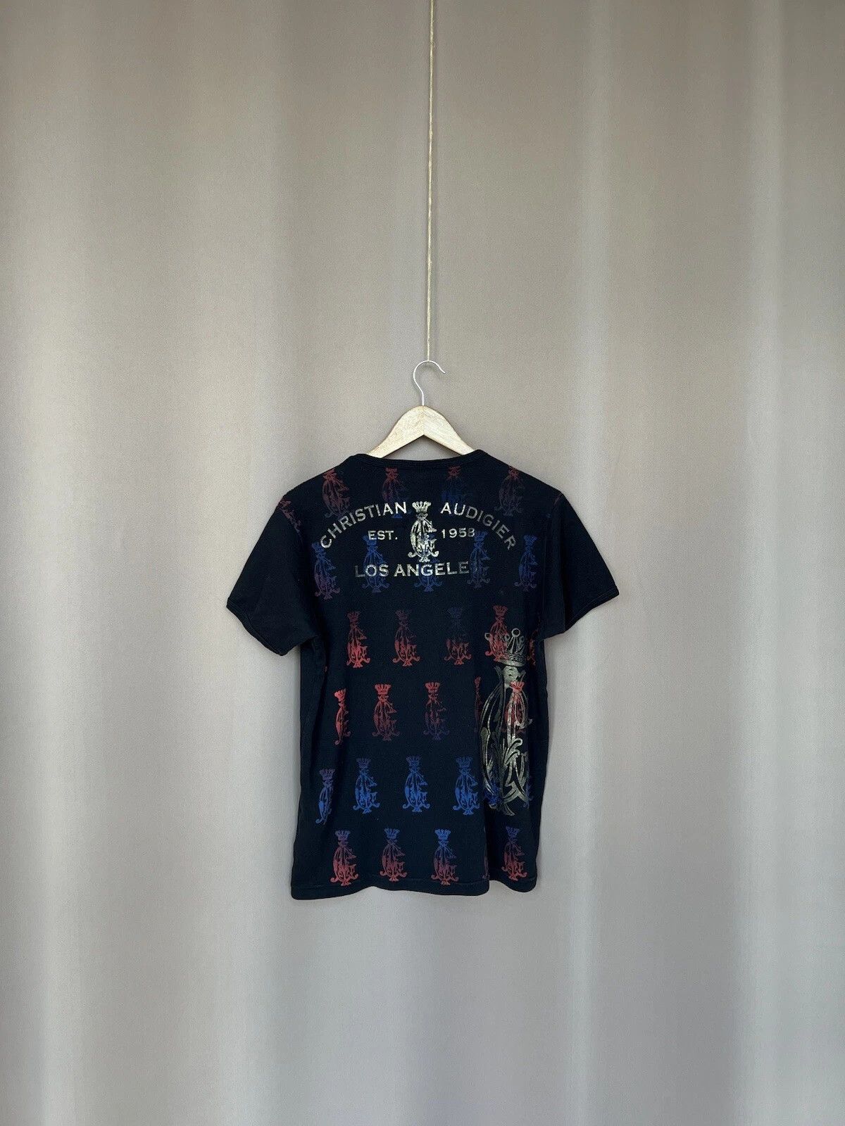 Christian Audigier Christian Audigier Los Angeles Print T-Shirt Womens Size XL Size US XL / EU 56 / 4 - 7 Thumbnail