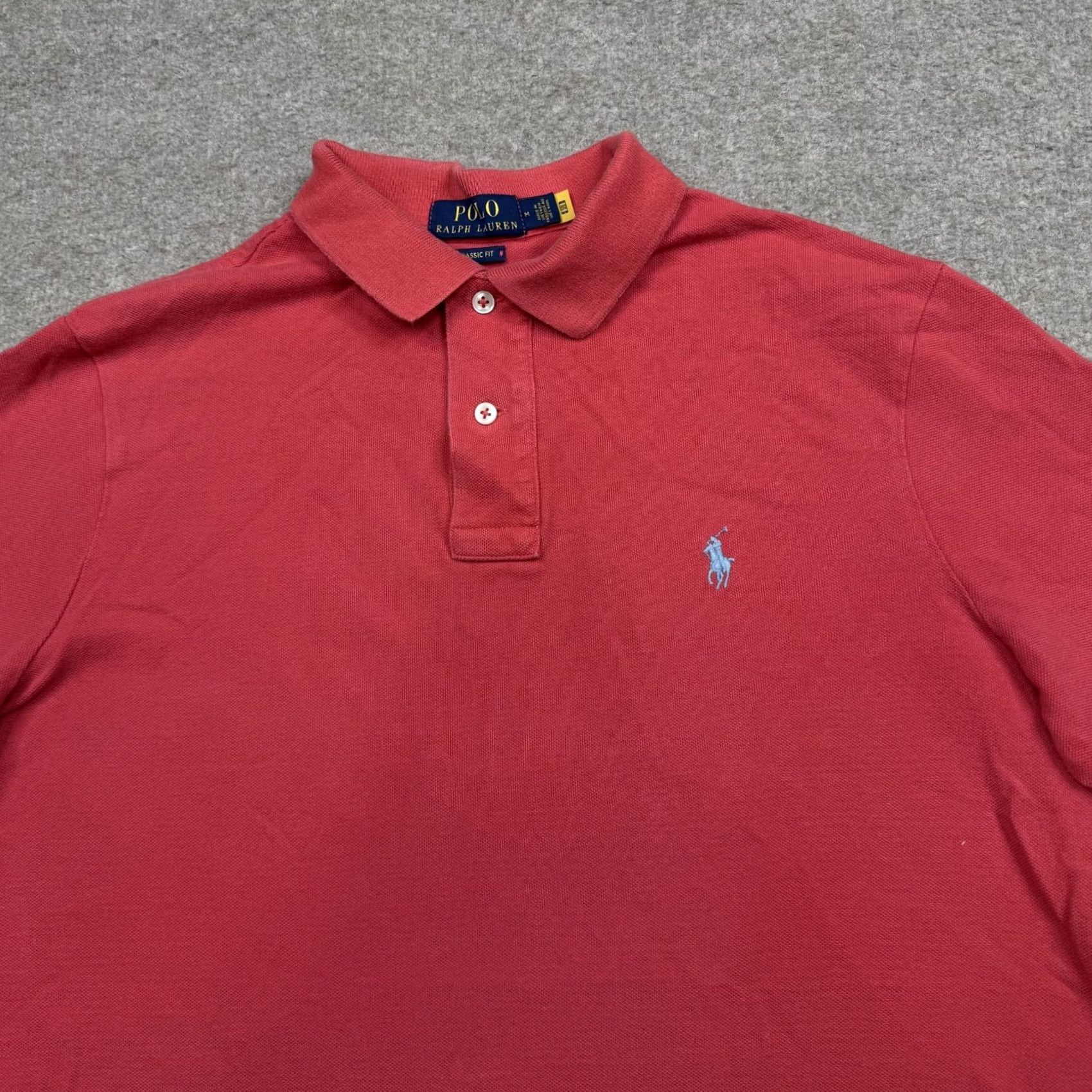 Polo Ralph Lauren Polo Ralph Lauren Shirt Mens M Red Short Sleeve Classic Preppy Golf Rugby Size US M / EU 48-50 / 2 - 3 Thumbnail
