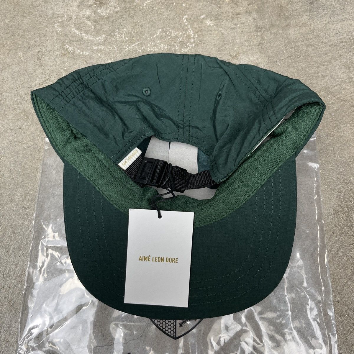Aime Leon Dore Aime Leon Dore Porsche Logo Hat Pine Grove Green Size ONE SIZE - 2 Thumbnail