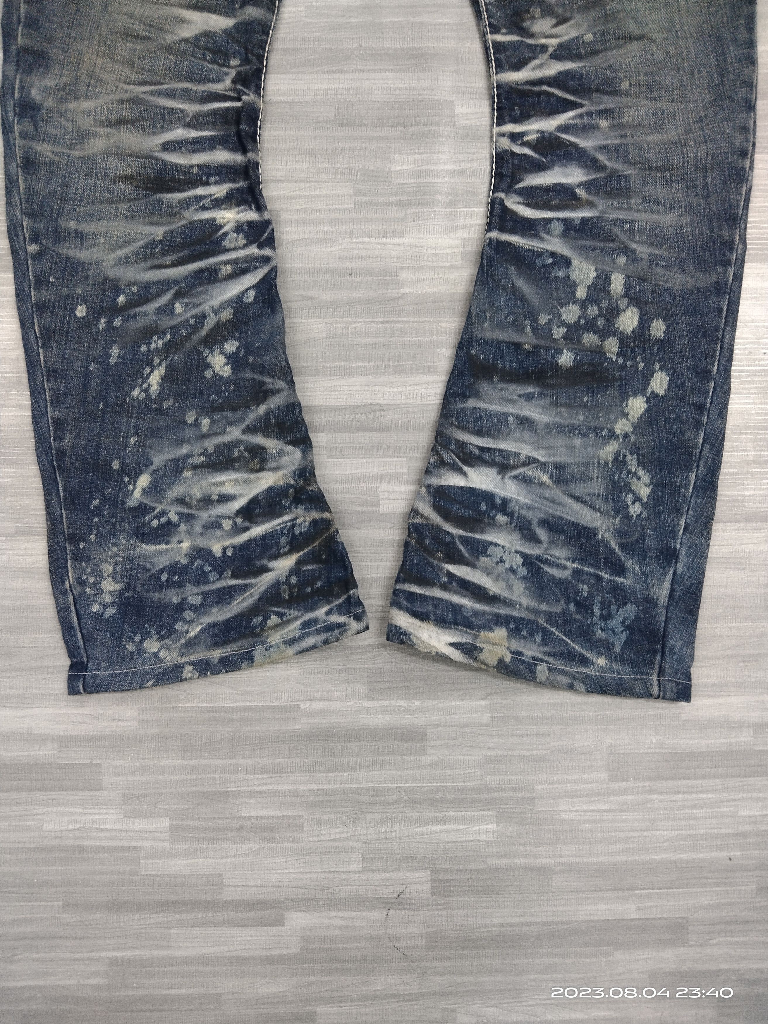 BUFFALO BOBS SICK FLARE CURVE BUFFALO BOB DENIM PANTS Size US 31 - 5 Thumbnail