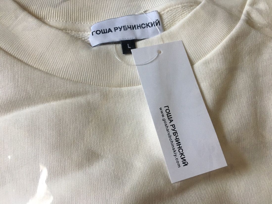 Gosha Rubchinskiy Gosha Europa? Embroidery Crewneck - DS Size US L / EU 52-54 / 3 - 3 Thumbnail