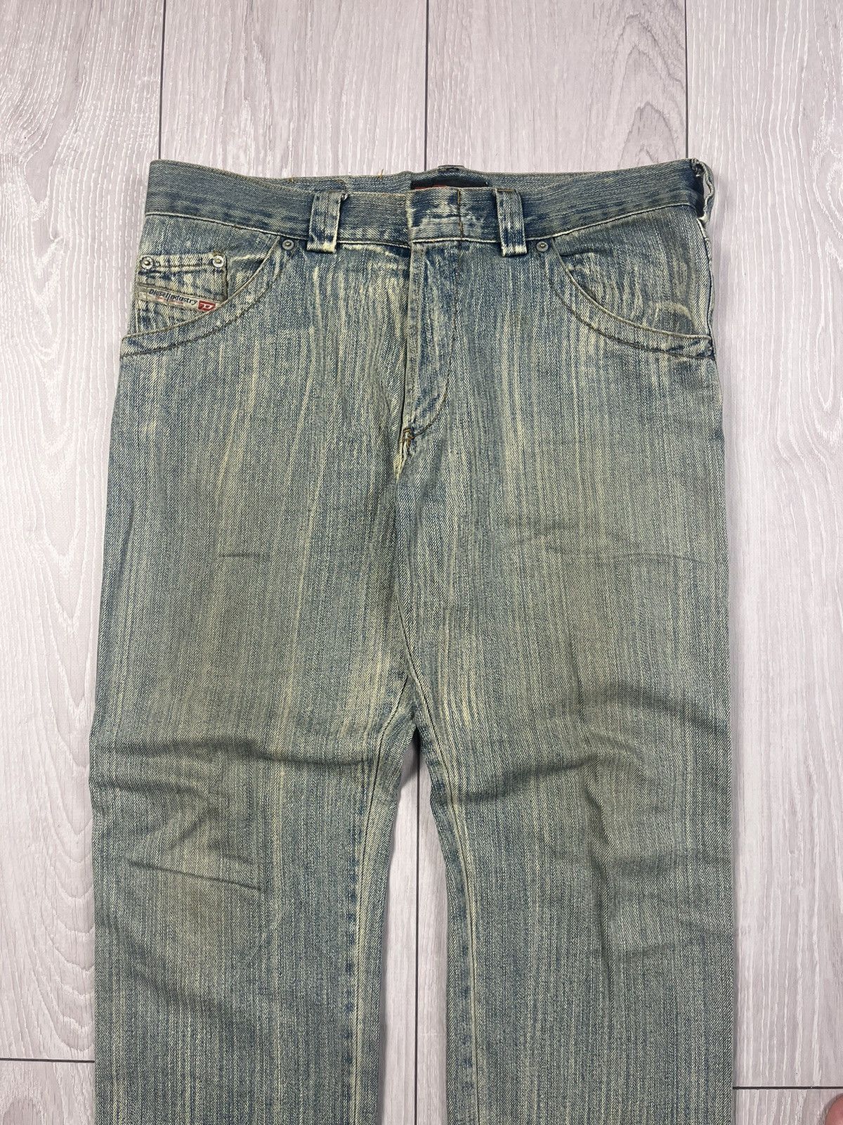 Diesel × Vintage Vintage Y2K Diesel Faded Pants Jeans Size US 33 - 3 Thumbnail