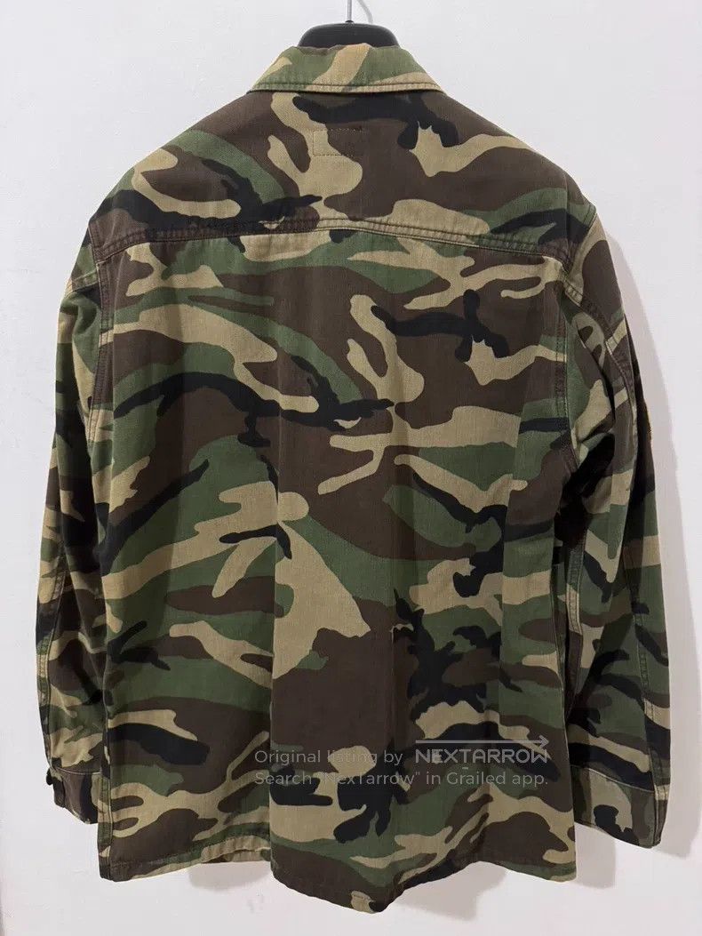 Saint Laurent Paris Saint Laurent Paris Medal Four Pocket Military Camo Jacket Size US S / EU 44-46 / 1 - 2 Thumbnail