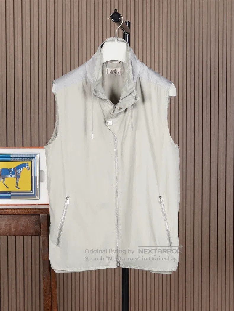 Hermes Hermes Men's Spring/Summer Tech Fabric Vest Size US M / EU 48-50 / 2 - 1 Thumbnail