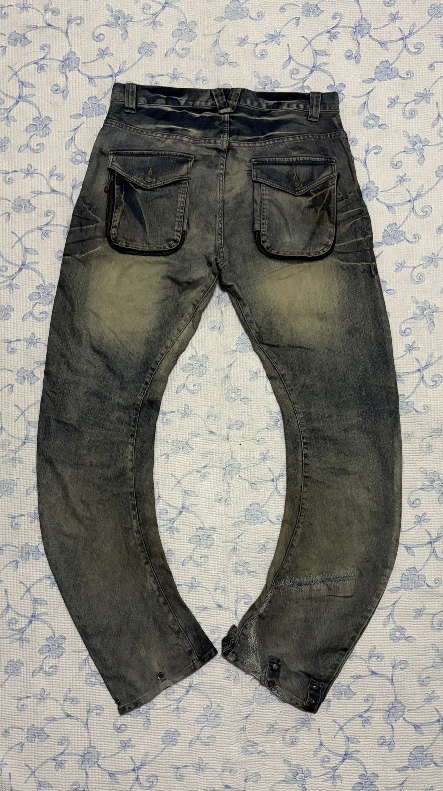PPFM PPFM Denim Pant Curve Design Size US 33 - 8 Thumbnail