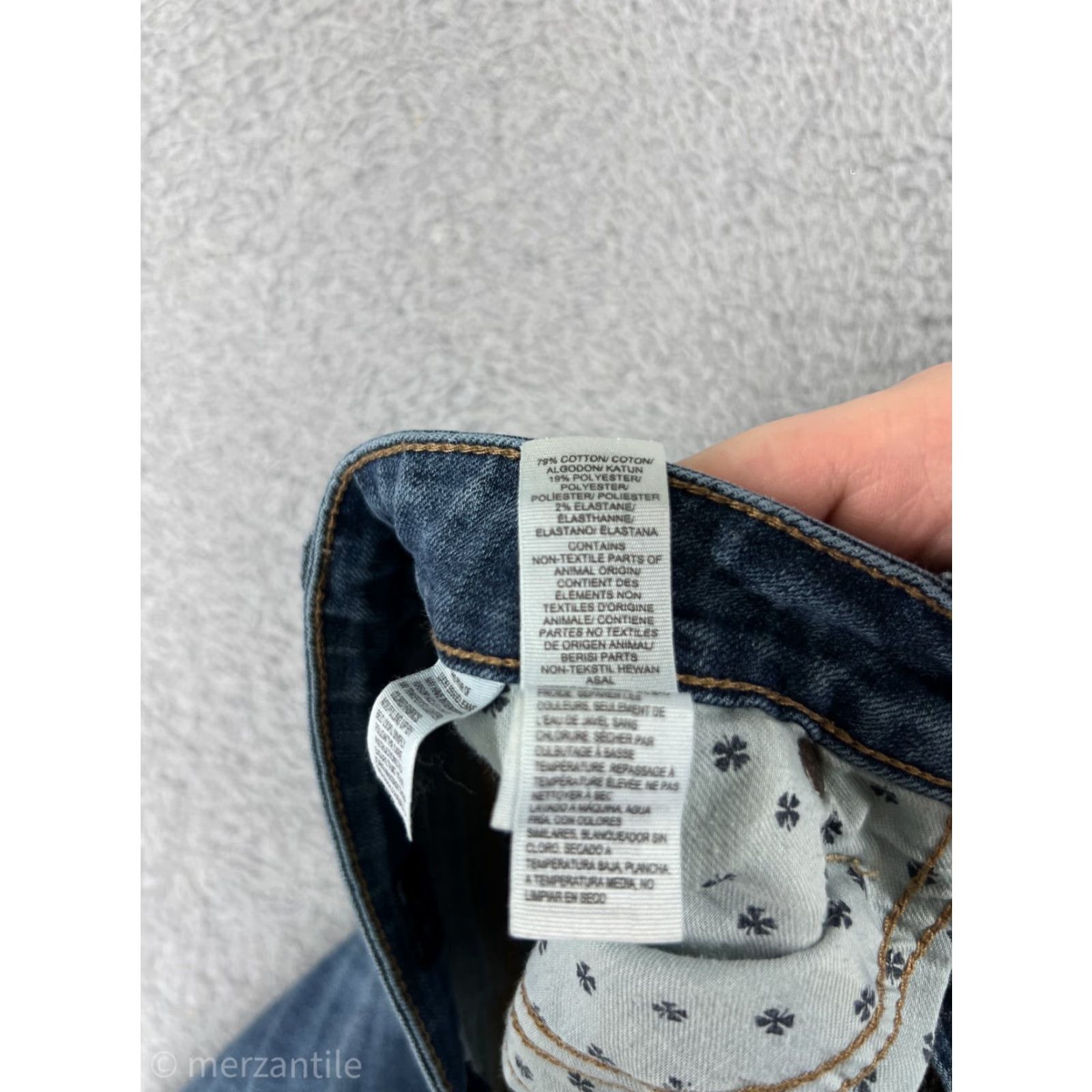 Lucky Brand Lucky Brand Pants Womens 2 Blue Denim Jeans Skinny Tapered Cotton Blend Stretch Denim Jeans Size 26" / US 2 / IT 38 - 4 Thumbnail