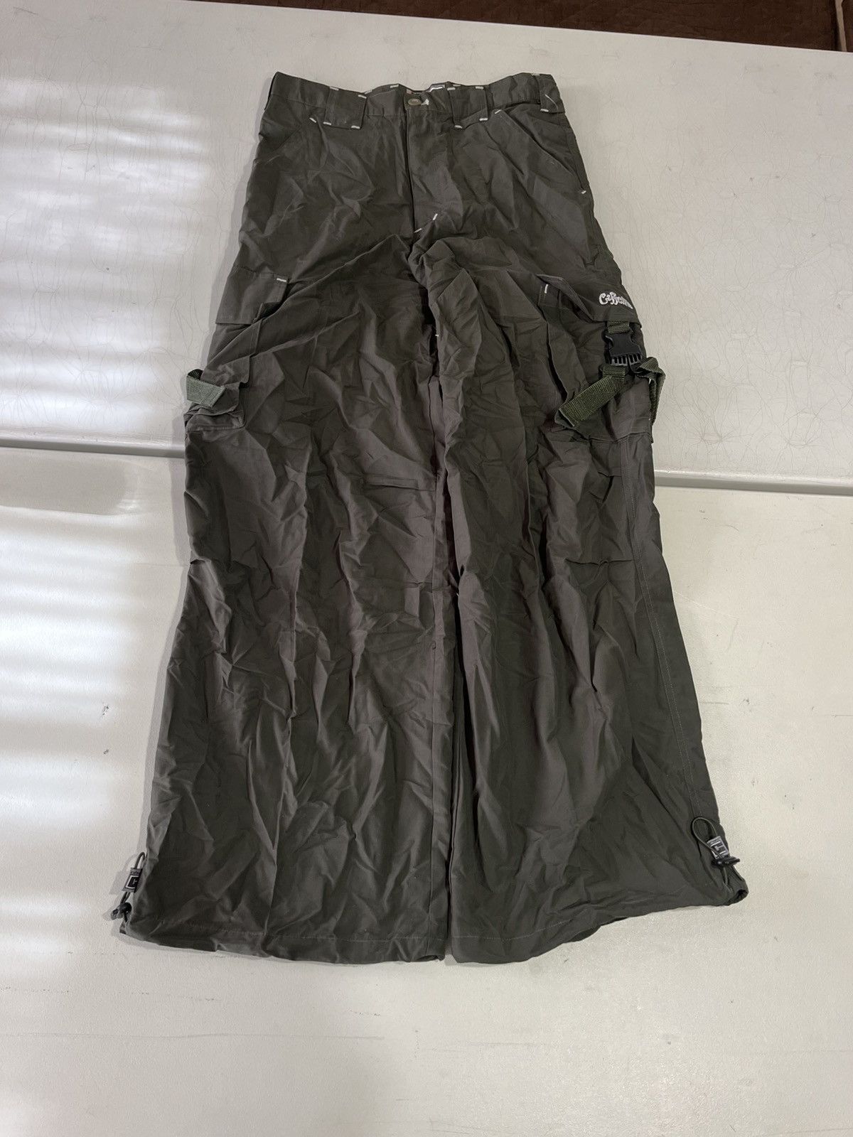 Vintage Vintage caffeine wide leg cargo pants Size US 32 / EU 48 - 1 Thumbnail