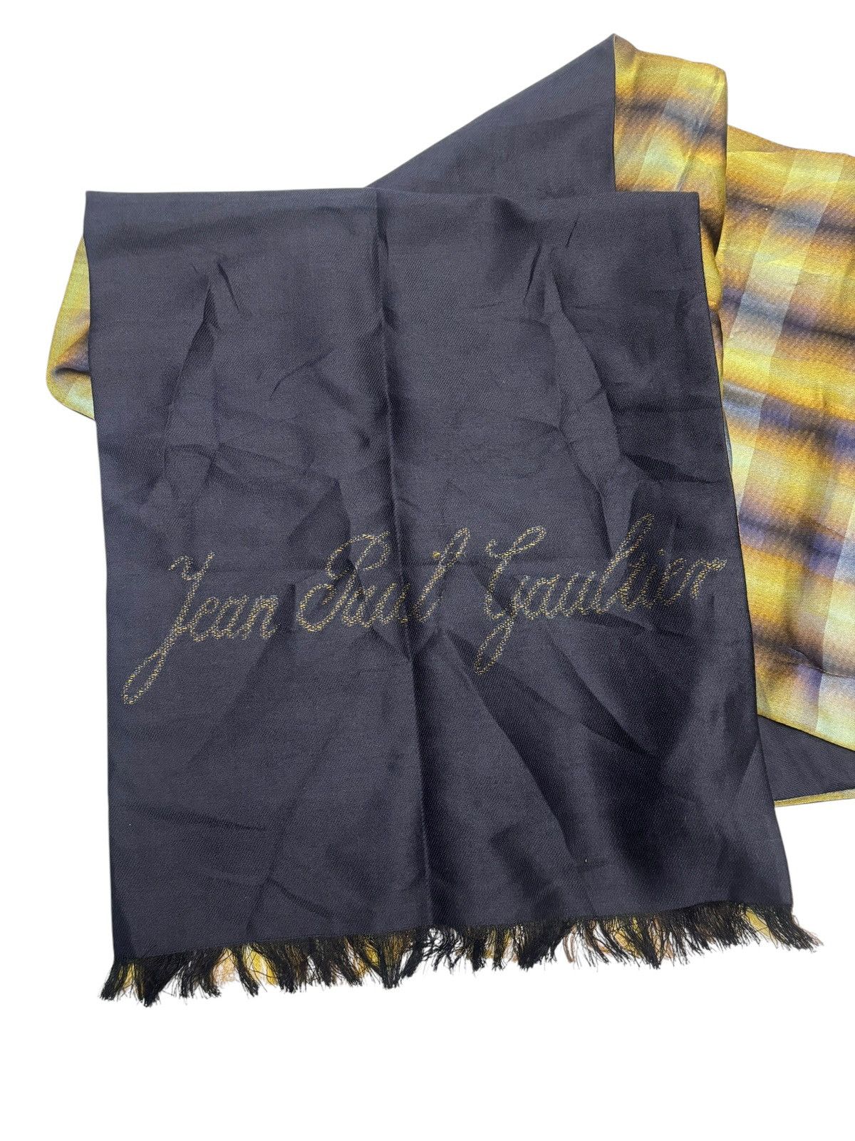 Jean Paul Gaultier 🔥ARCHIVE‼️JEAN PAUL GAULTIER SCARF MUFFLER Size ONE SIZE - 3 Thumbnail