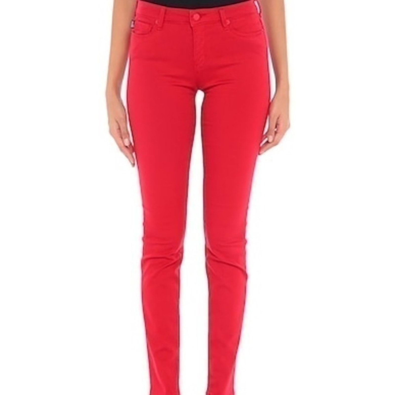 Love Moschino Love Moschino Red Pants | Size 29 Size 30" / US 8 / IT 44 - 6 Thumbnail
