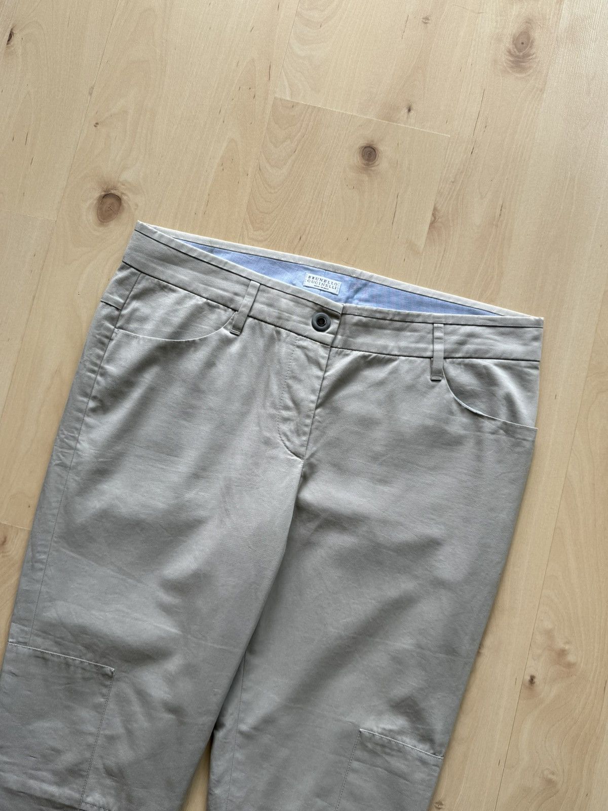 Brunello Cucinelli Brunello Cucinelli Trousers rider chino pants Size 30" / US 8 / IT 44 - 3 Thumbnail