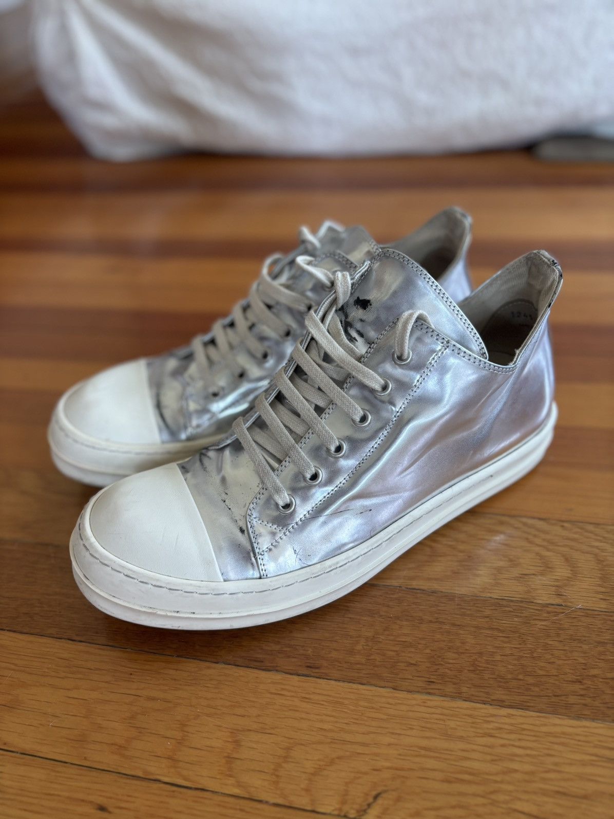 Rick Owens Drkshdw Rick Owens DRKSHDW Slashed Ramones Black