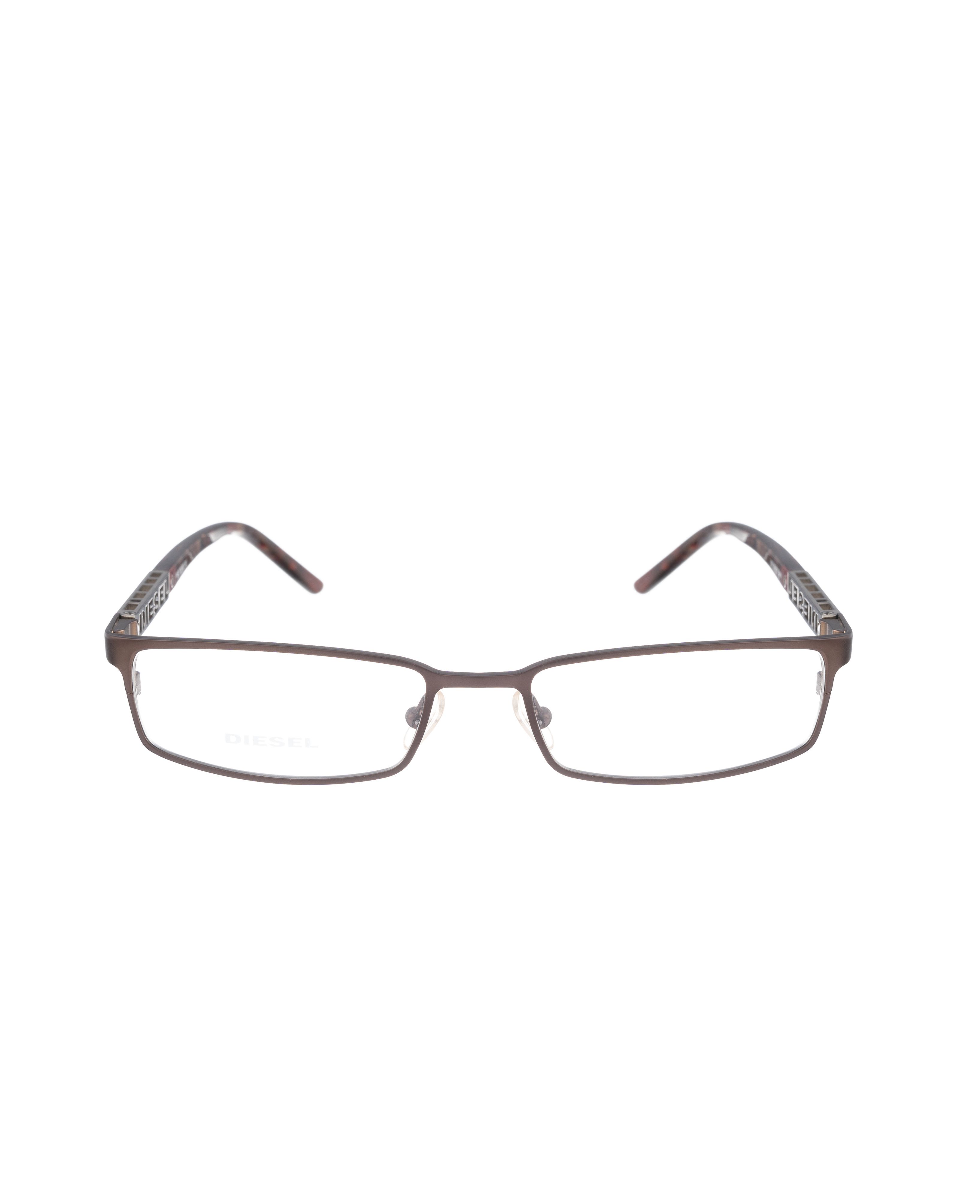 Diesel Diesel 00s Brown Metal Glasses with Silver Logo Size ONE SIZE - 3 Thumbnail