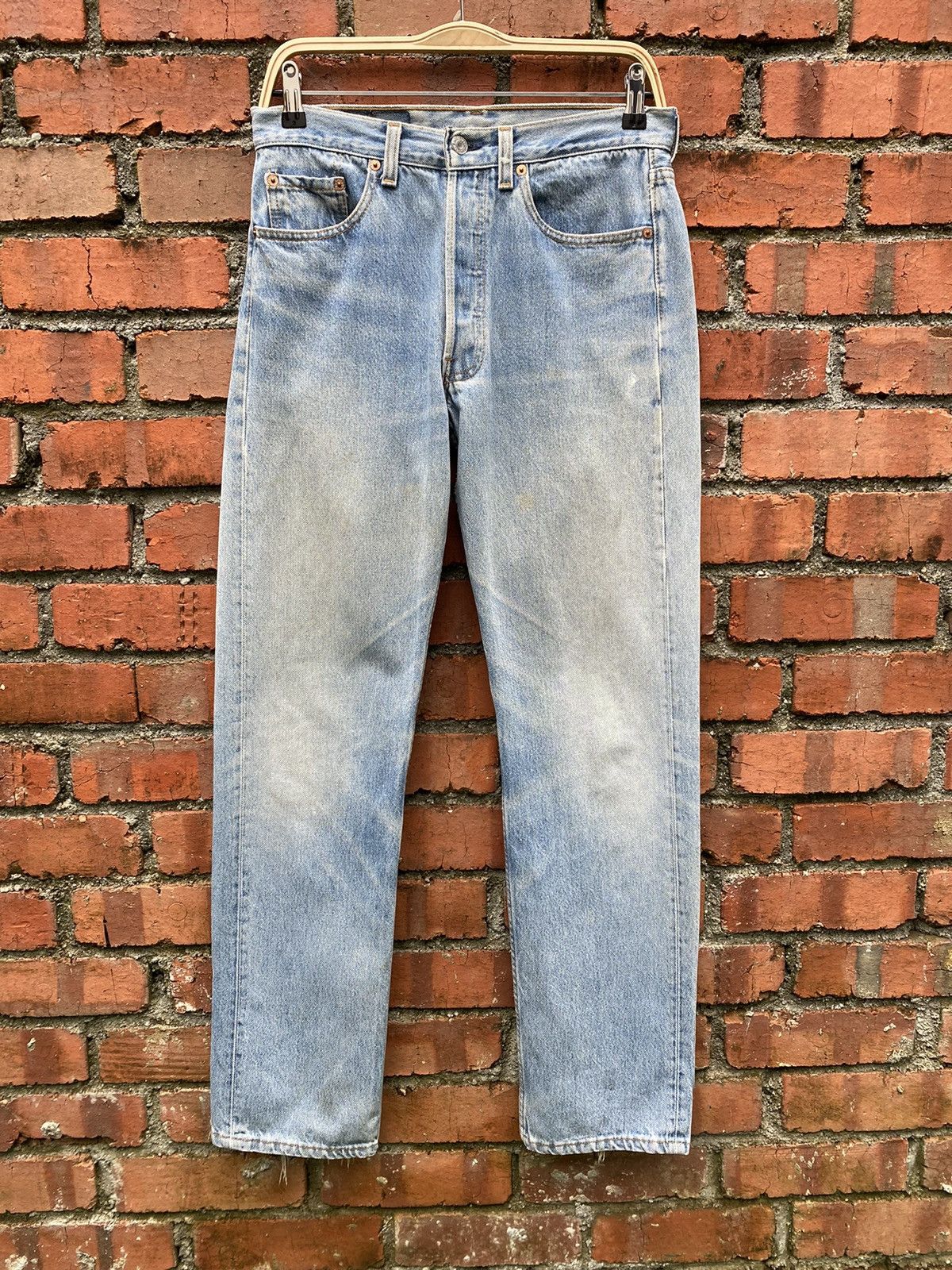 Image of Levis x Levis Vintage Clothing Size 31 X 31.5 Vintage Levi's 501 Made In Usa in Blue, Men's