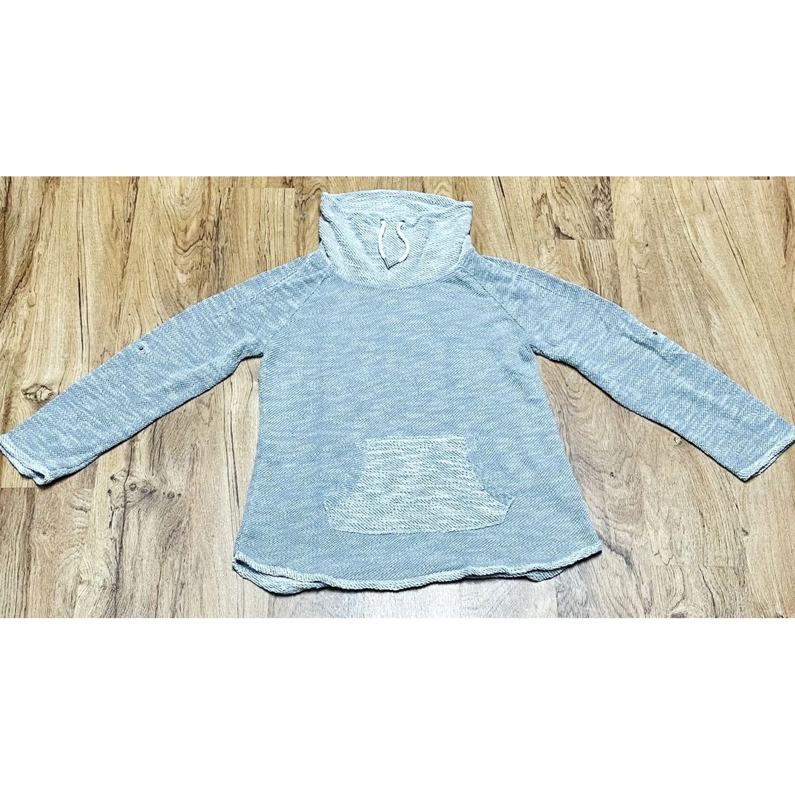 Calvin Klein Calvin Klein Sweatshirt Womens Large Gray Cowl Neck Performance Fleece Pullover Sweatshirt Regular Size M / US 6-8 / IT 42-44 - 2 Thumbnail