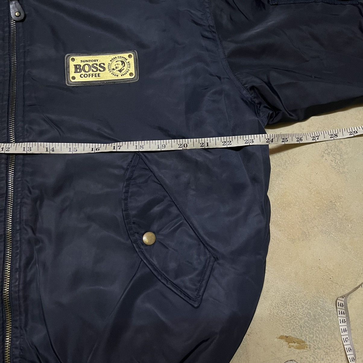 Japanese Brand Suntory Boss Coffee Big Logo Bomber Jacket Reversible Size US M / EU 48-50 / 2 - 19 Thumbnail