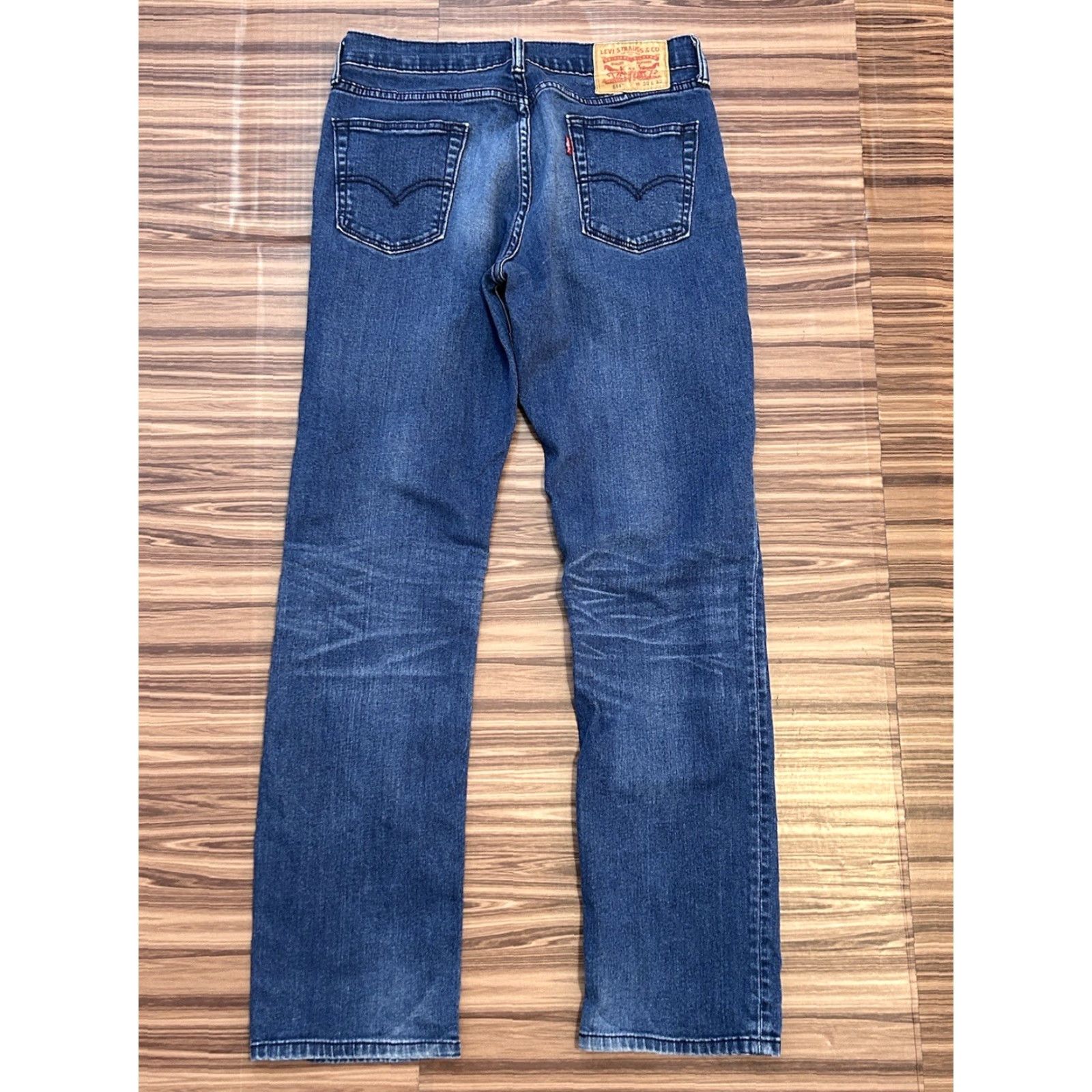Levi's Levi's 514 Jeans Blue Straight 30x32 Men Regular Adult Mens 30 32 Color Blue Clothing Size US 30 / EU 46 - 2 Thumbnail