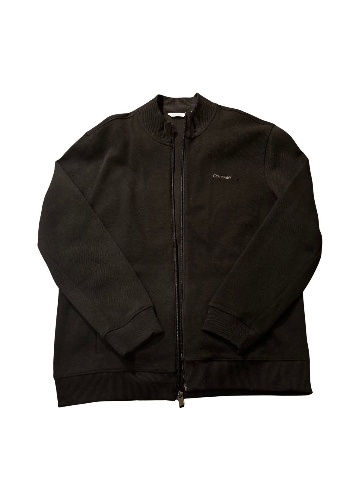 Calvin Klein Men’s black bomber Jacket.mj0216 Size US L / EU 52-54 / 3 - 1 Thumbnail
