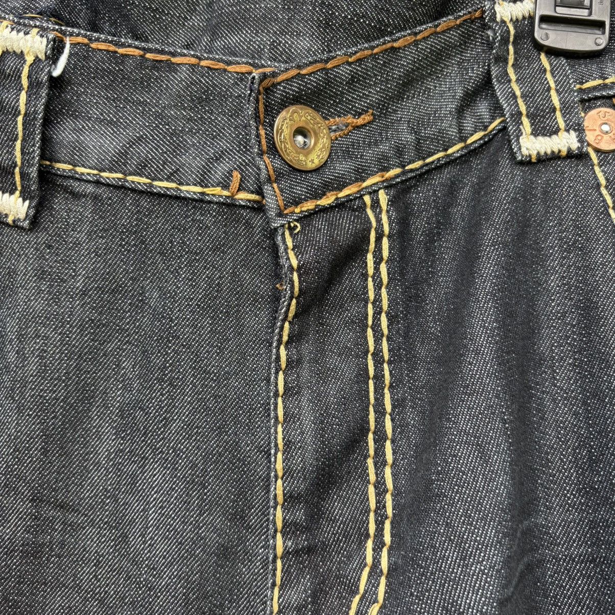 True Religion True Religion Section Joey Super T Baggy Wide Leg Jeans Size US 38 / EU 54 - 7 Thumbnail